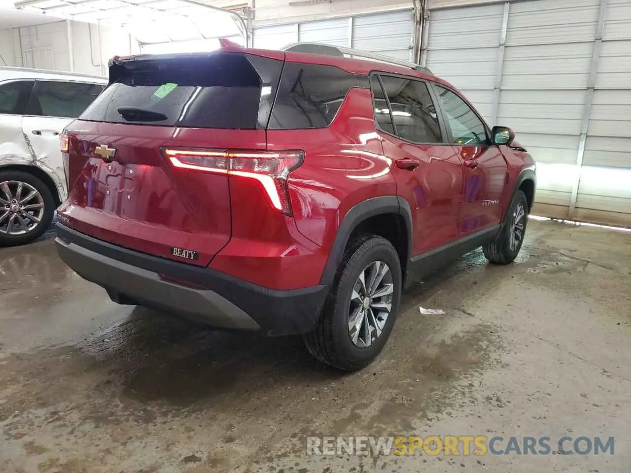 3 fotografías del automóvil dañado 3GNAXHEG1SL139796 CHEVROLET EQUINOX 2025