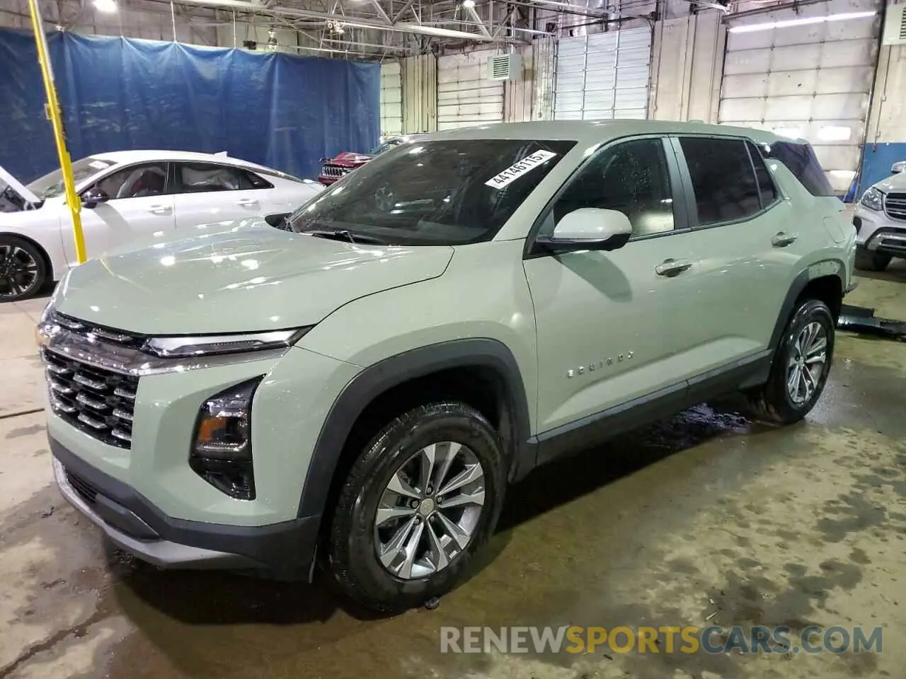 1 fotografías del automóvil dañado 3GNAXHEG1SL151625 CHEVROLET EQUINOX 2025