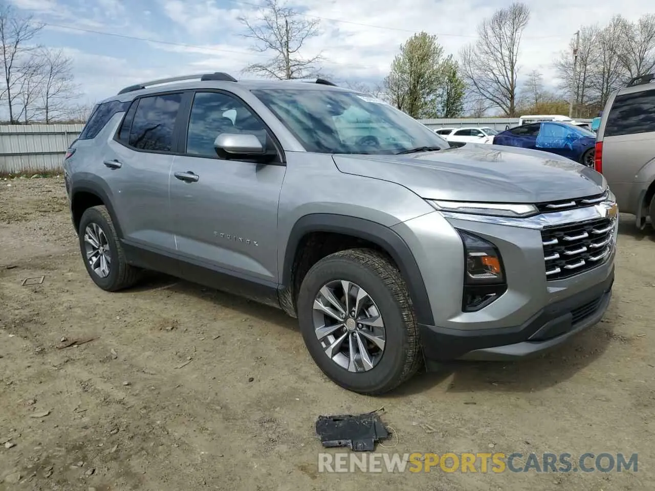 4 fotografías del automóvil dañado 3GNAXHEG1SL172698 CHEVROLET EQUINOX 2025