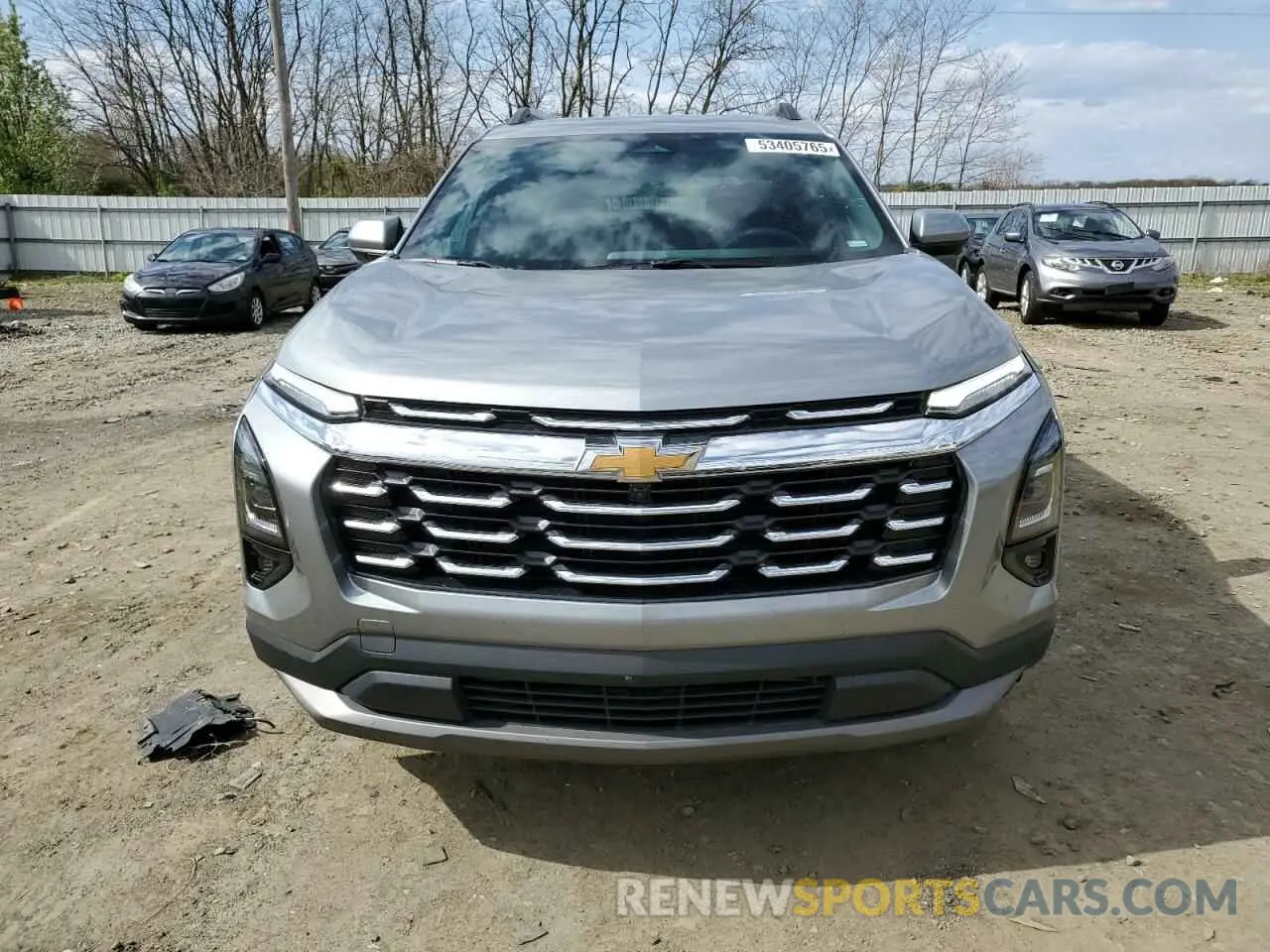 5 fotografías del automóvil dañado 3GNAXHEG1SL172698 CHEVROLET EQUINOX 2025
