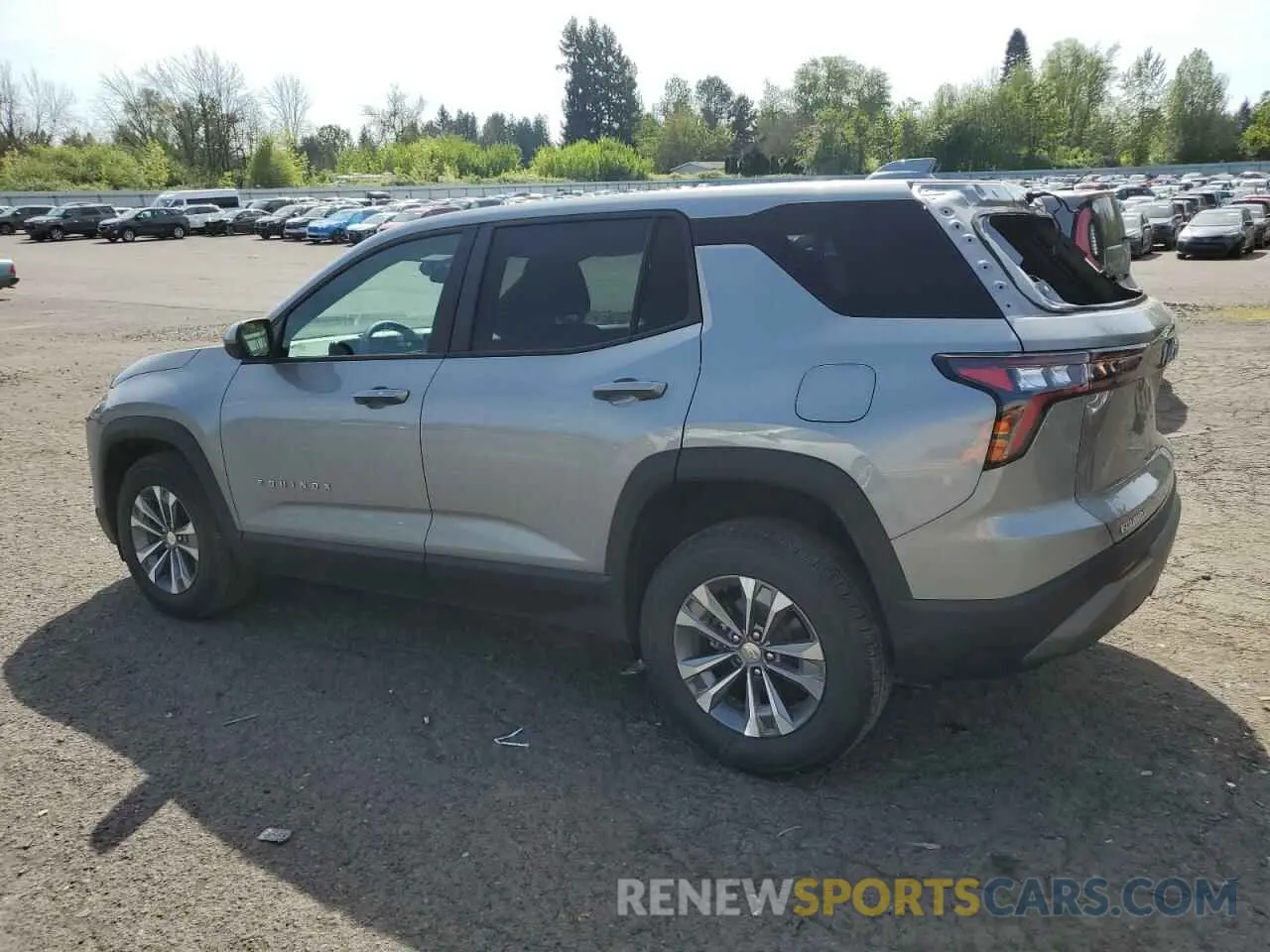 2 fotografías del automóvil dañado 3GNAXHEG1SL205294 CHEVROLET EQUINOX 2025