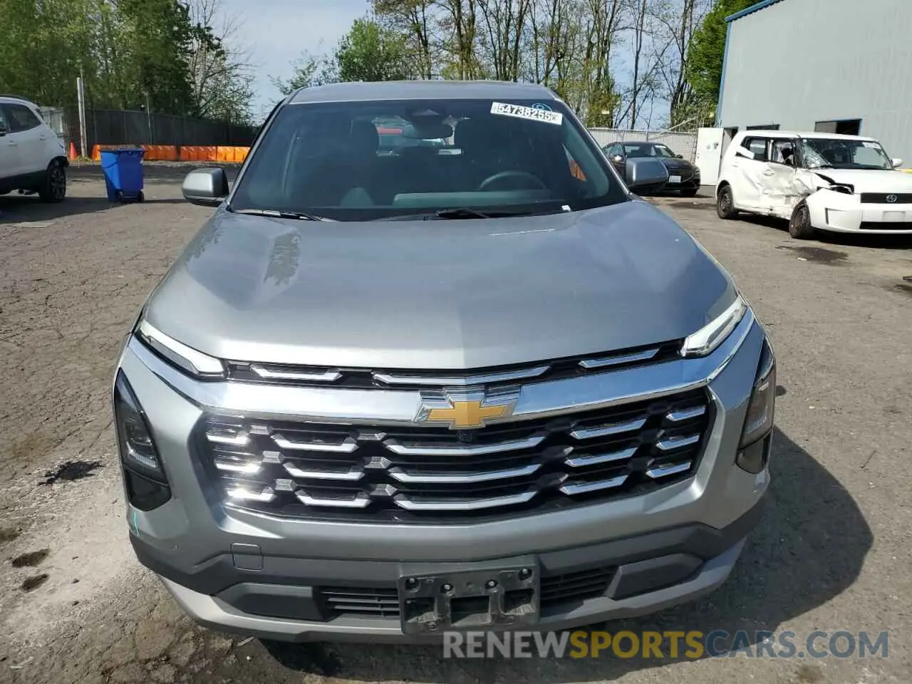 5 fotografías del automóvil dañado 3GNAXHEG1SL205294 CHEVROLET EQUINOX 2025