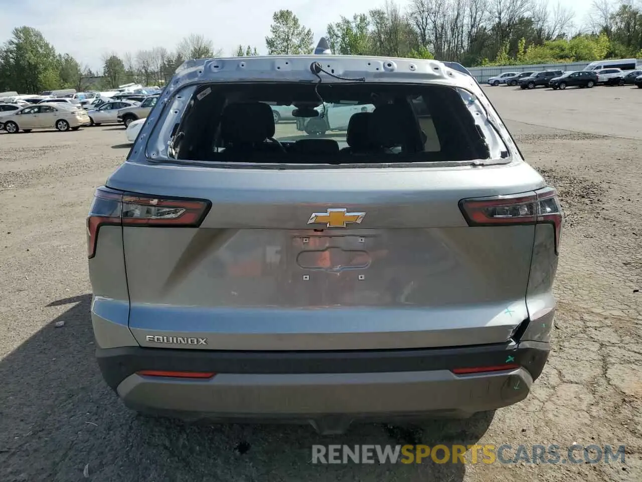 6 fotografías del automóvil dañado 3GNAXHEG1SL205294 CHEVROLET EQUINOX 2025