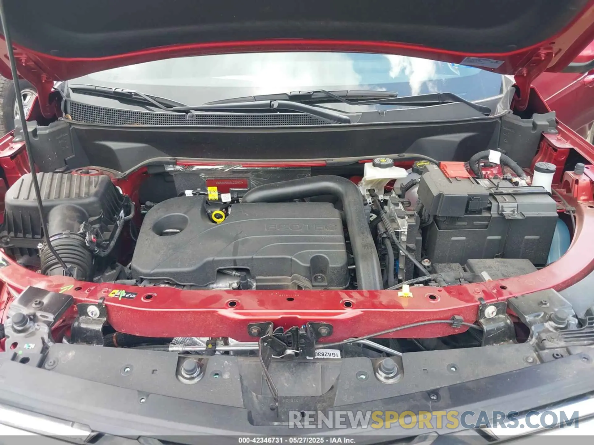 10 fotografías del automóvil dañado 3GNAXHEG1SL222502 CHEVROLET EQUINOX 2025
