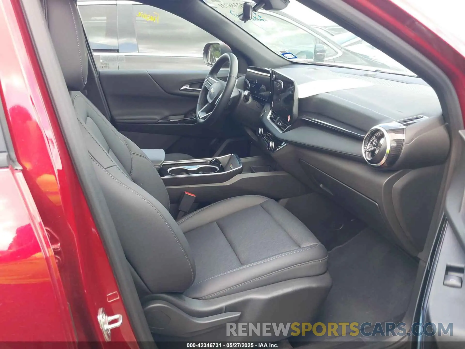 5 fotografías del automóvil dañado 3GNAXHEG1SL222502 CHEVROLET EQUINOX 2025
