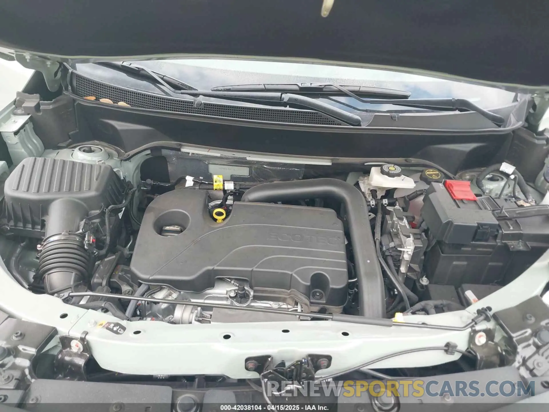 10 fotografías del automóvil dañado 3GNAXHEG1SL228378 CHEVROLET EQUINOX 2025