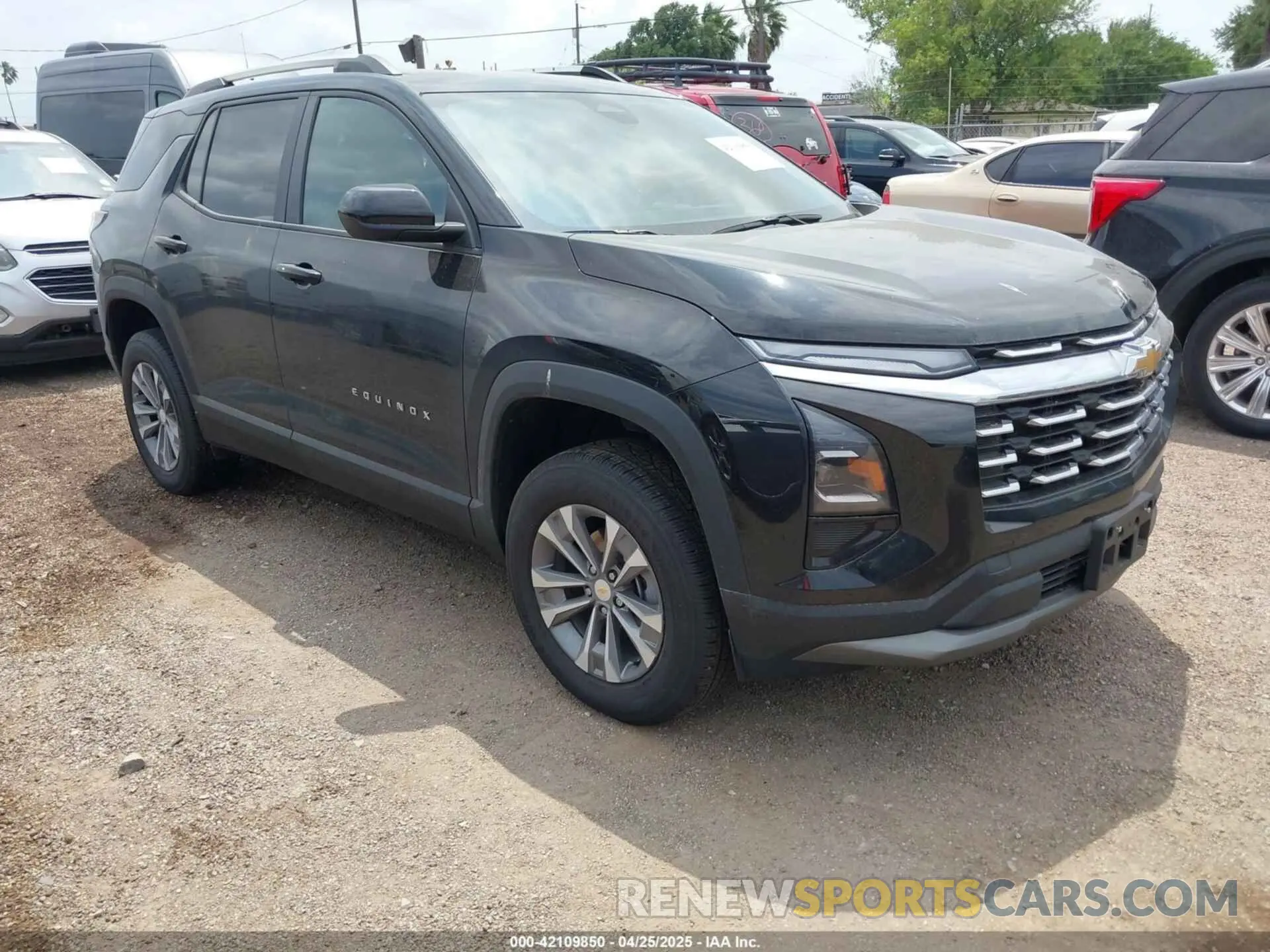 1 fotografías del automóvil dañado 3GNAXHEG1SL302446 CHEVROLET EQUINOX 2025