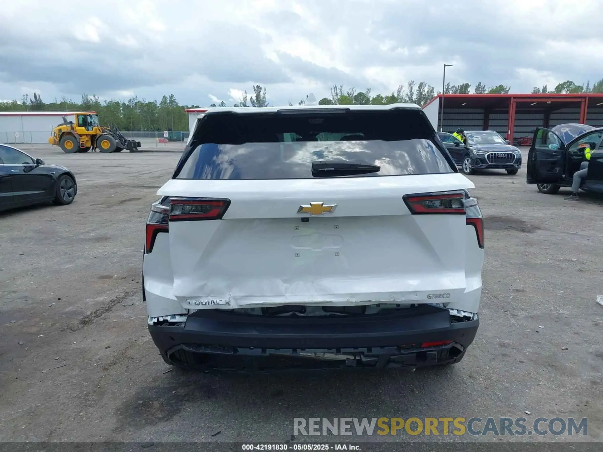 16 fotografías del automóvil dañado 3GNAXHEG2SL115457 CHEVROLET EQUINOX 2025