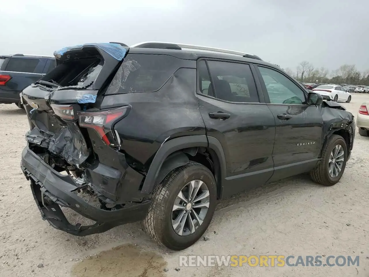 3 fotografías del automóvil dañado 3GNAXHEG2SL138916 CHEVROLET EQUINOX 2025