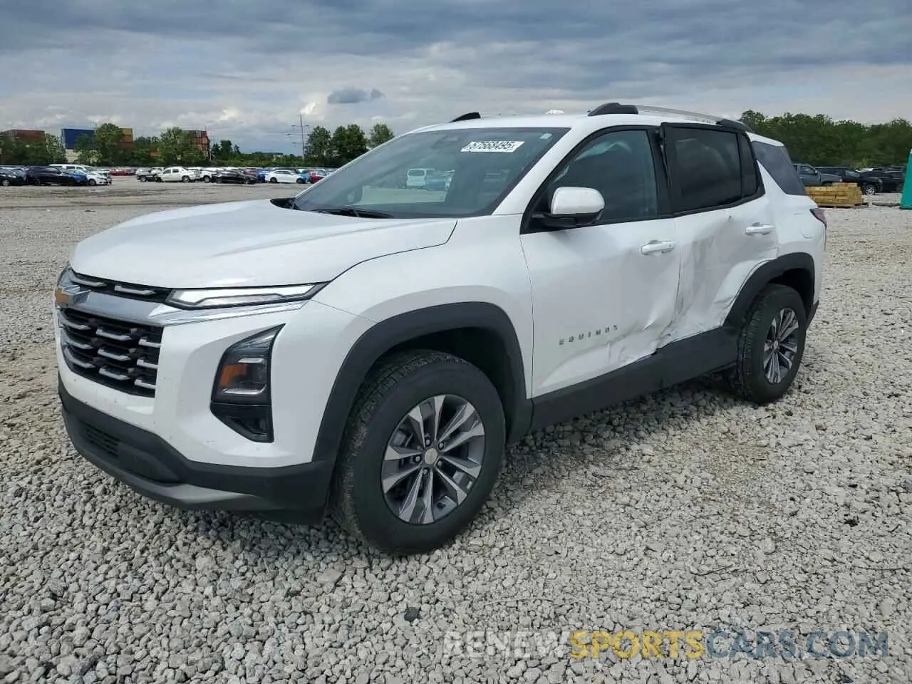 1 fotografías del automóvil dañado 3GNAXHEG2SL140486 CHEVROLET EQUINOX 2025