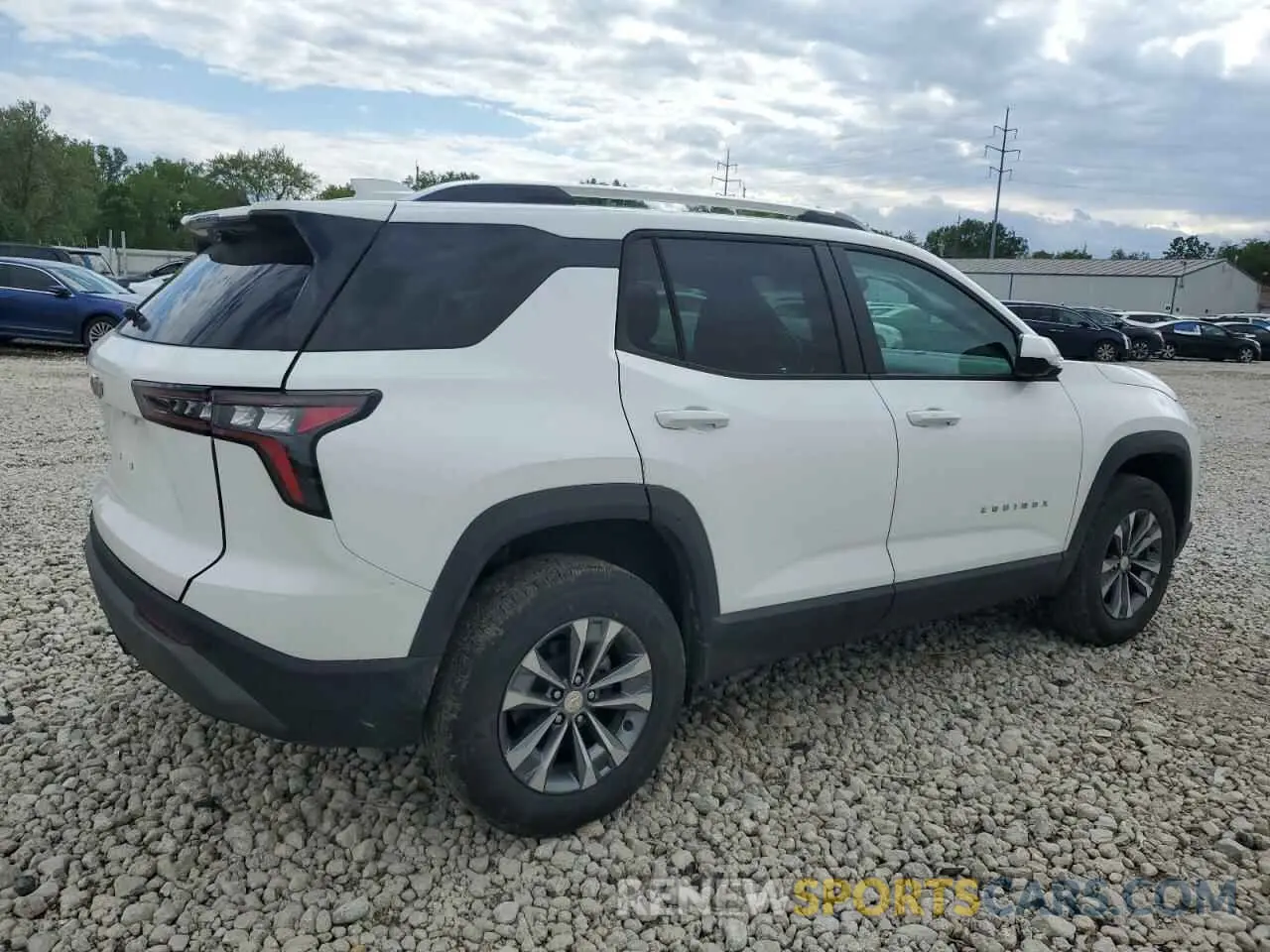 3 fotografías del automóvil dañado 3GNAXHEG2SL140486 CHEVROLET EQUINOX 2025