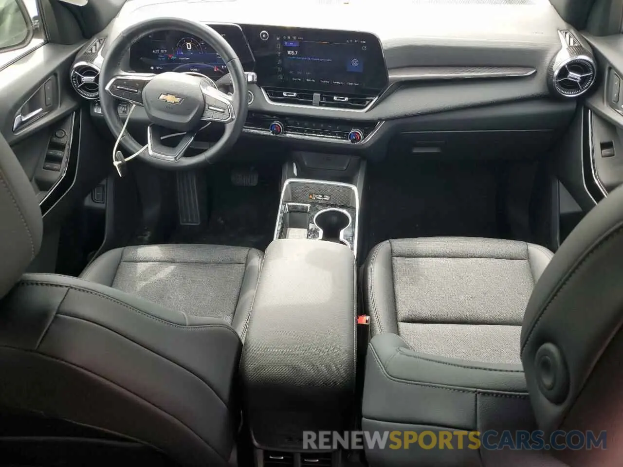 8 fotografías del automóvil dañado 3GNAXHEG2SL140486 CHEVROLET EQUINOX 2025