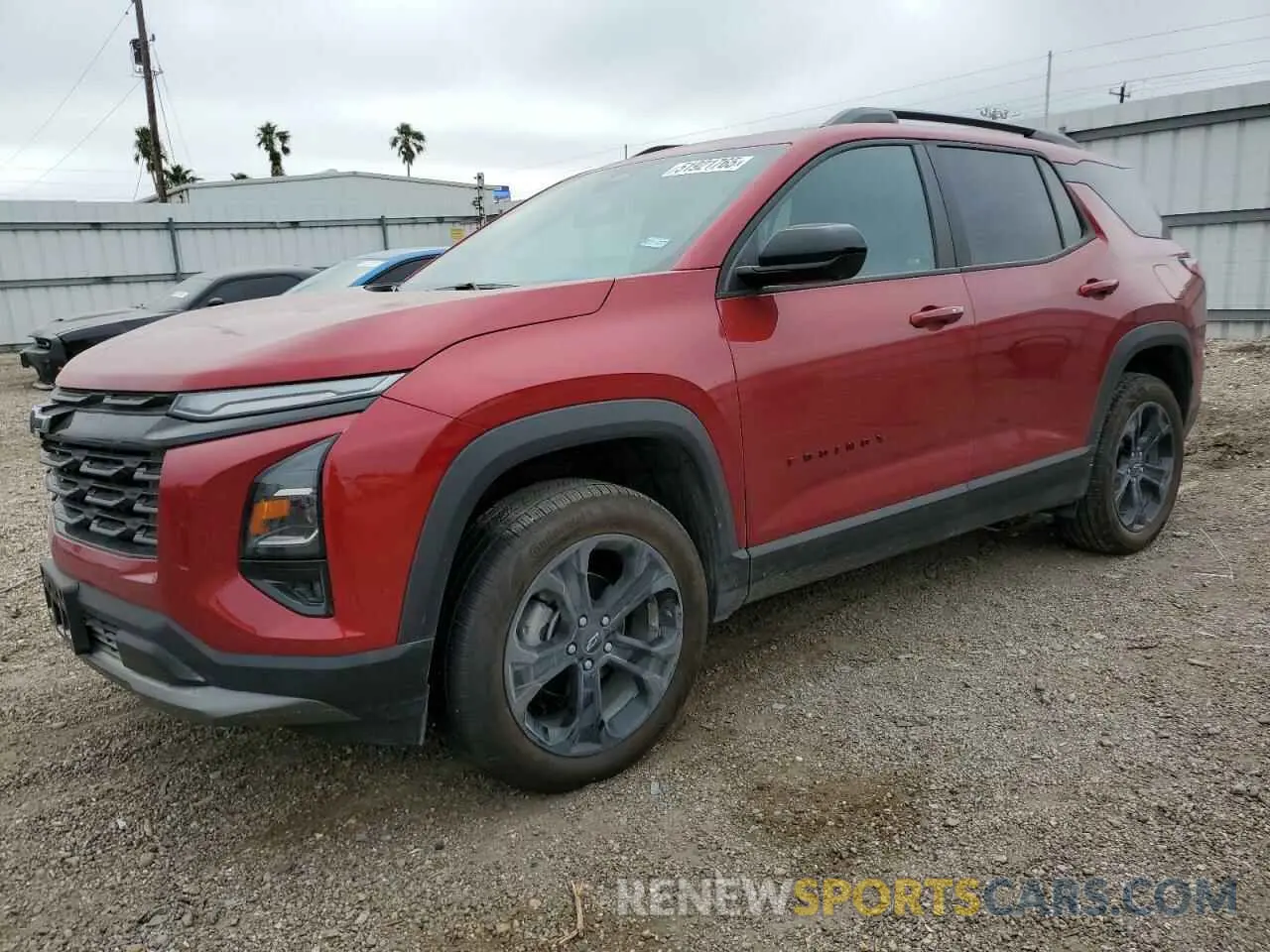 1 fotografías del automóvil dañado 3GNAXHEG2SL144540 CHEVROLET EQUINOX 2025