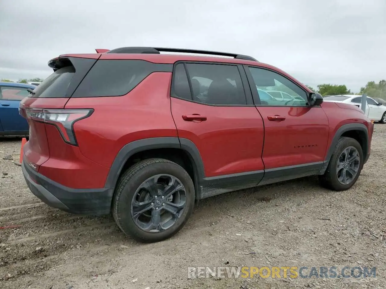 3 fotografías del automóvil dañado 3GNAXHEG2SL144540 CHEVROLET EQUINOX 2025