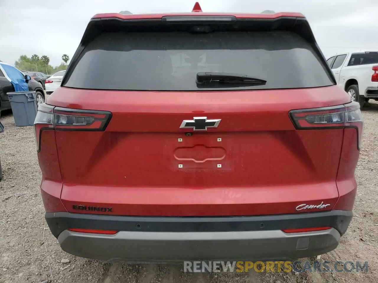 6 fotografías del automóvil dañado 3GNAXHEG2SL144540 CHEVROLET EQUINOX 2025