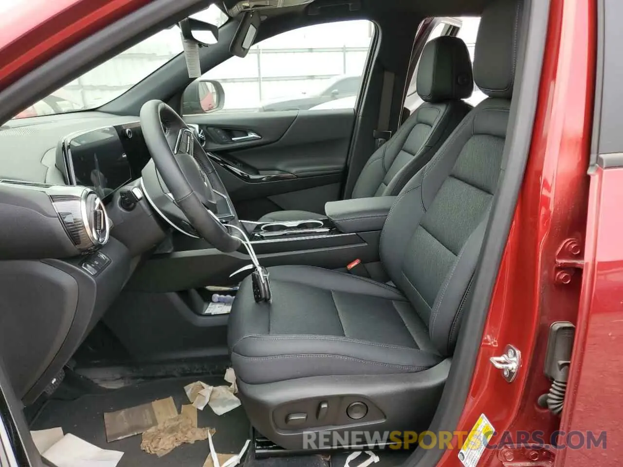 7 fotografías del automóvil dañado 3GNAXHEG2SL144540 CHEVROLET EQUINOX 2025