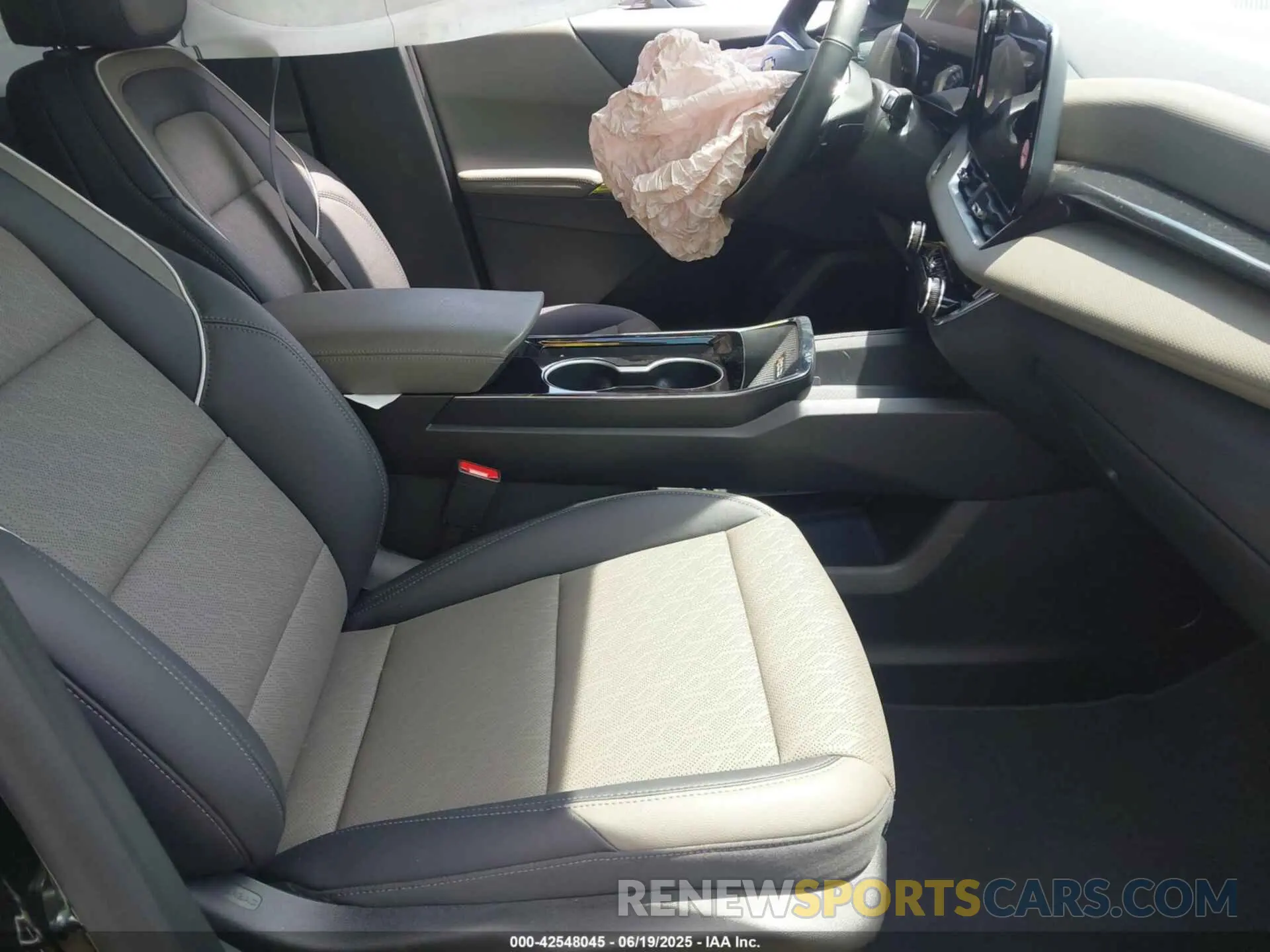5 fotografías del automóvil dañado 3GNAXHEG2SL215476 CHEVROLET EQUINOX 2025