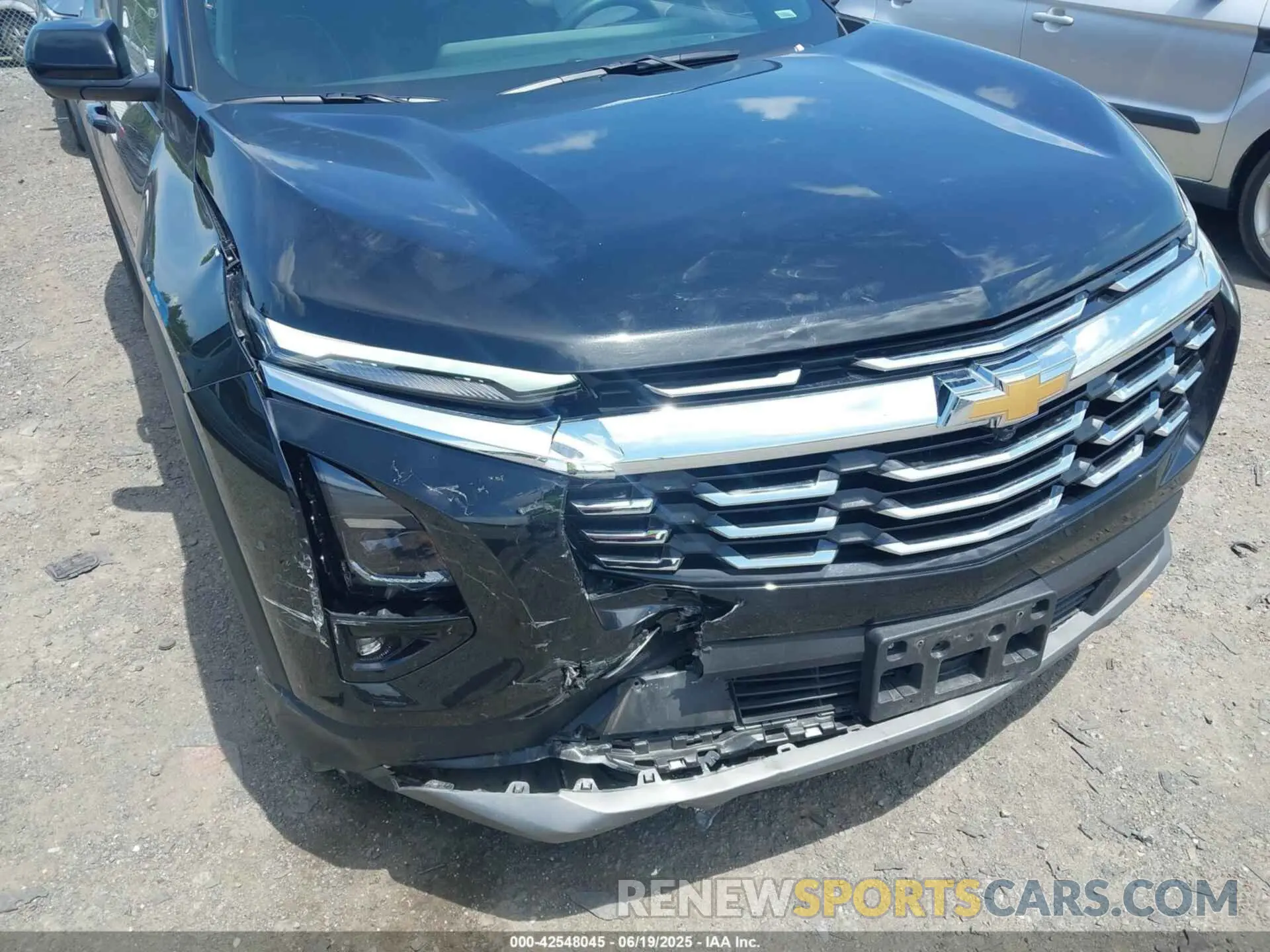 6 fotografías del automóvil dañado 3GNAXHEG2SL215476 CHEVROLET EQUINOX 2025