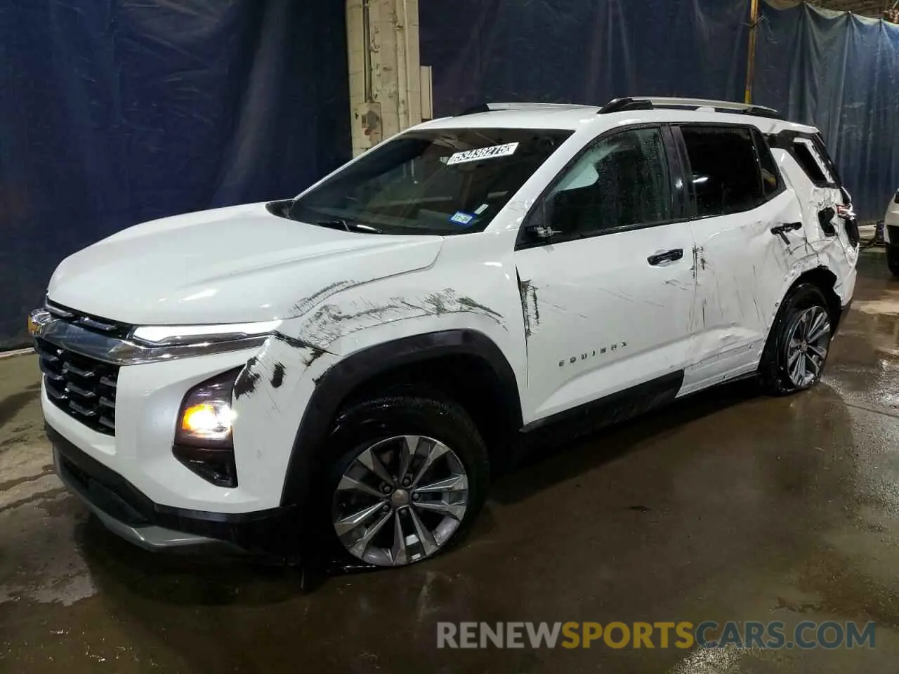 1 fotografías del automóvil dañado 3GNAXHEG2SL217194 CHEVROLET EQUINOX 2025