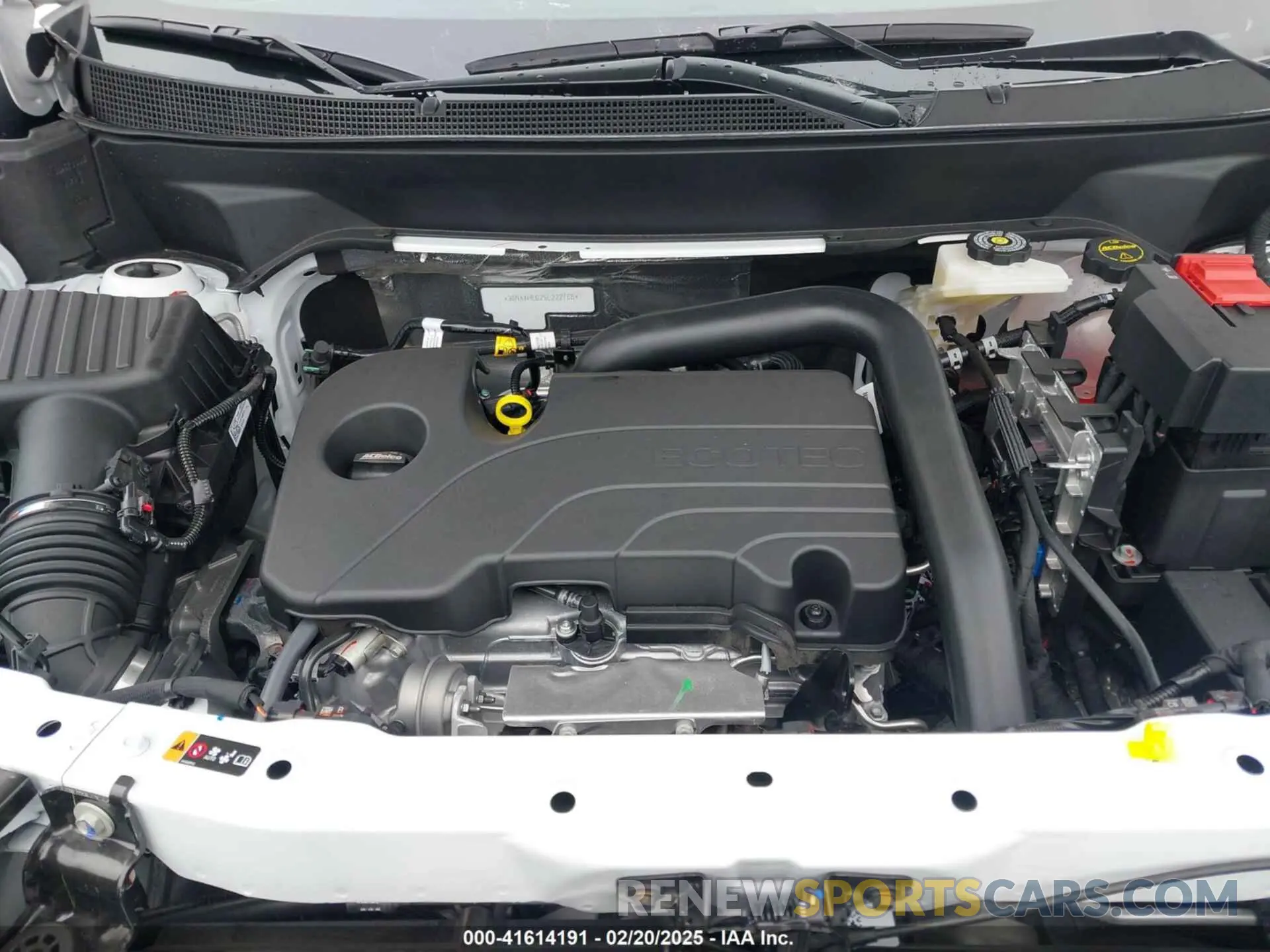 10 fotografías del automóvil dañado 3GNAXHEG2SL222766 CHEVROLET EQUINOX 2025