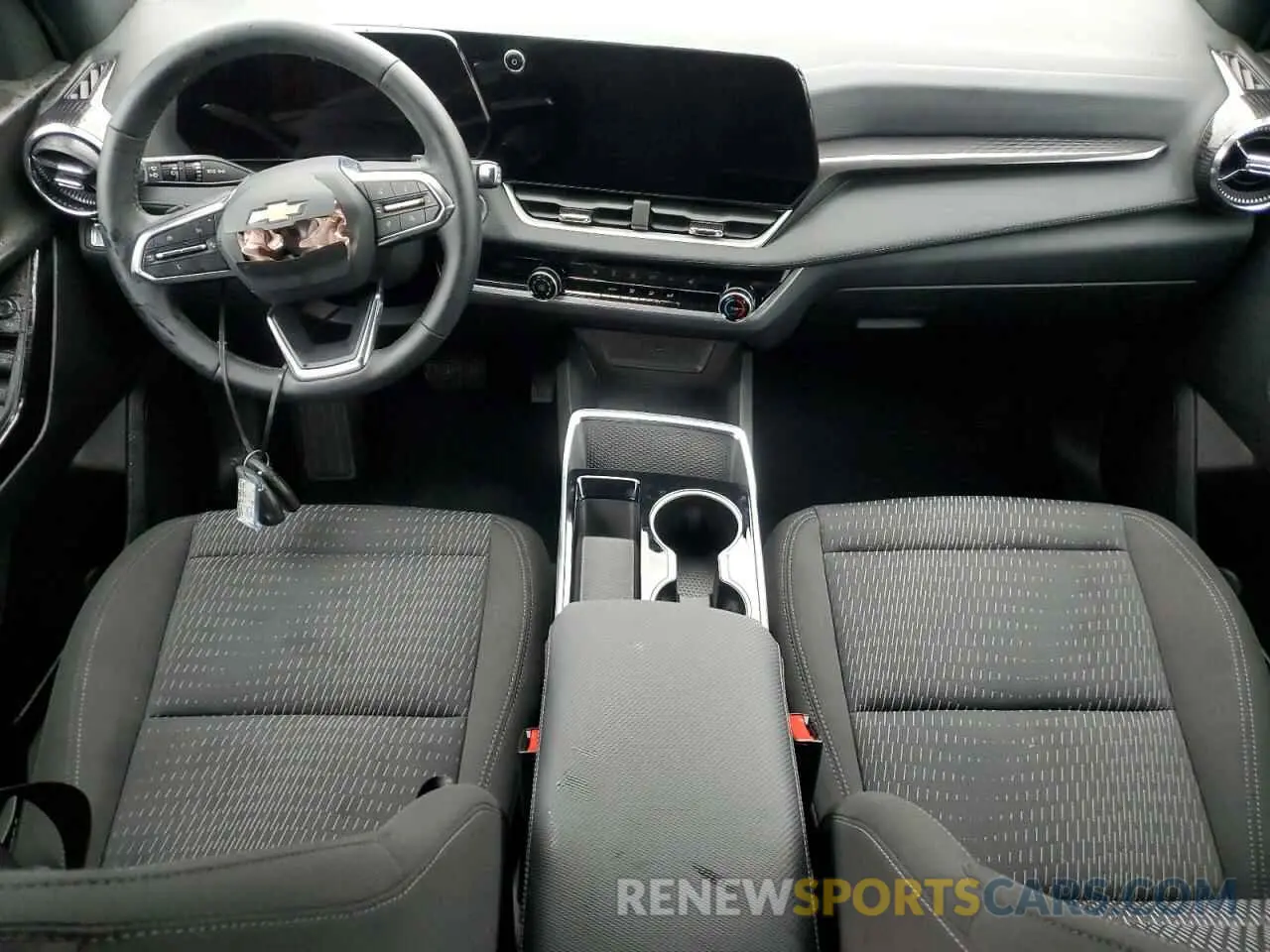 8 fotografías del automóvil dañado 3GNAXHEG2SL226929 CHEVROLET EQUINOX 2025