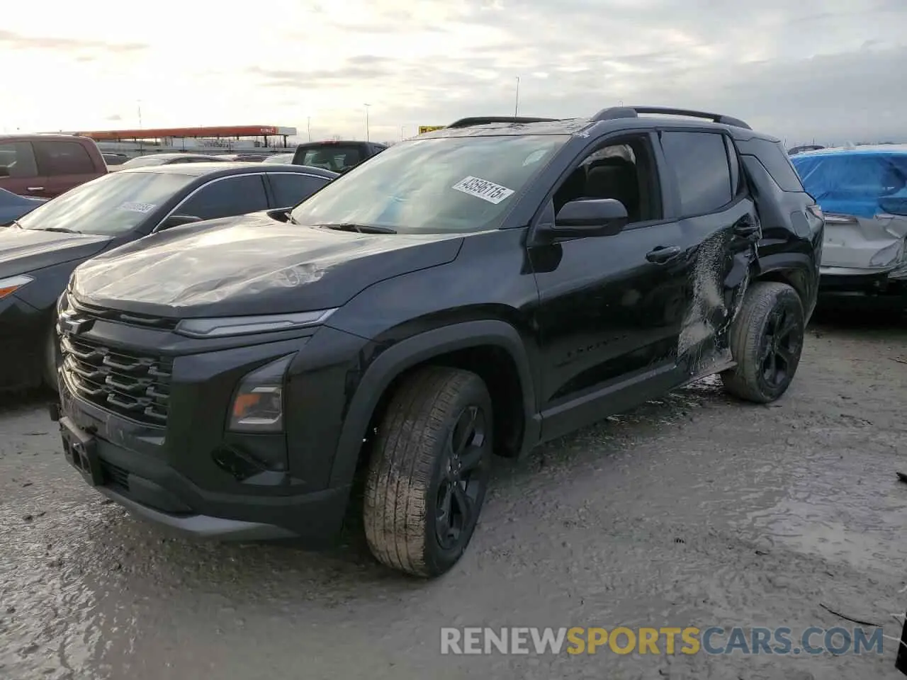 1 fotografías del automóvil dañado 3GNAXHEG2SL246808 CHEVROLET EQUINOX 2025