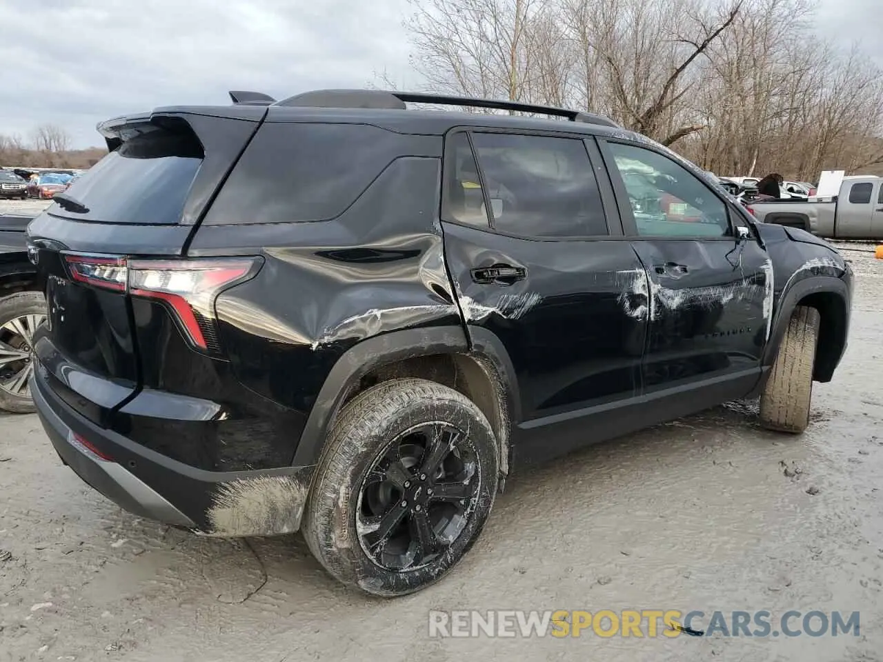 3 fotografías del automóvil dañado 3GNAXHEG2SL246808 CHEVROLET EQUINOX 2025