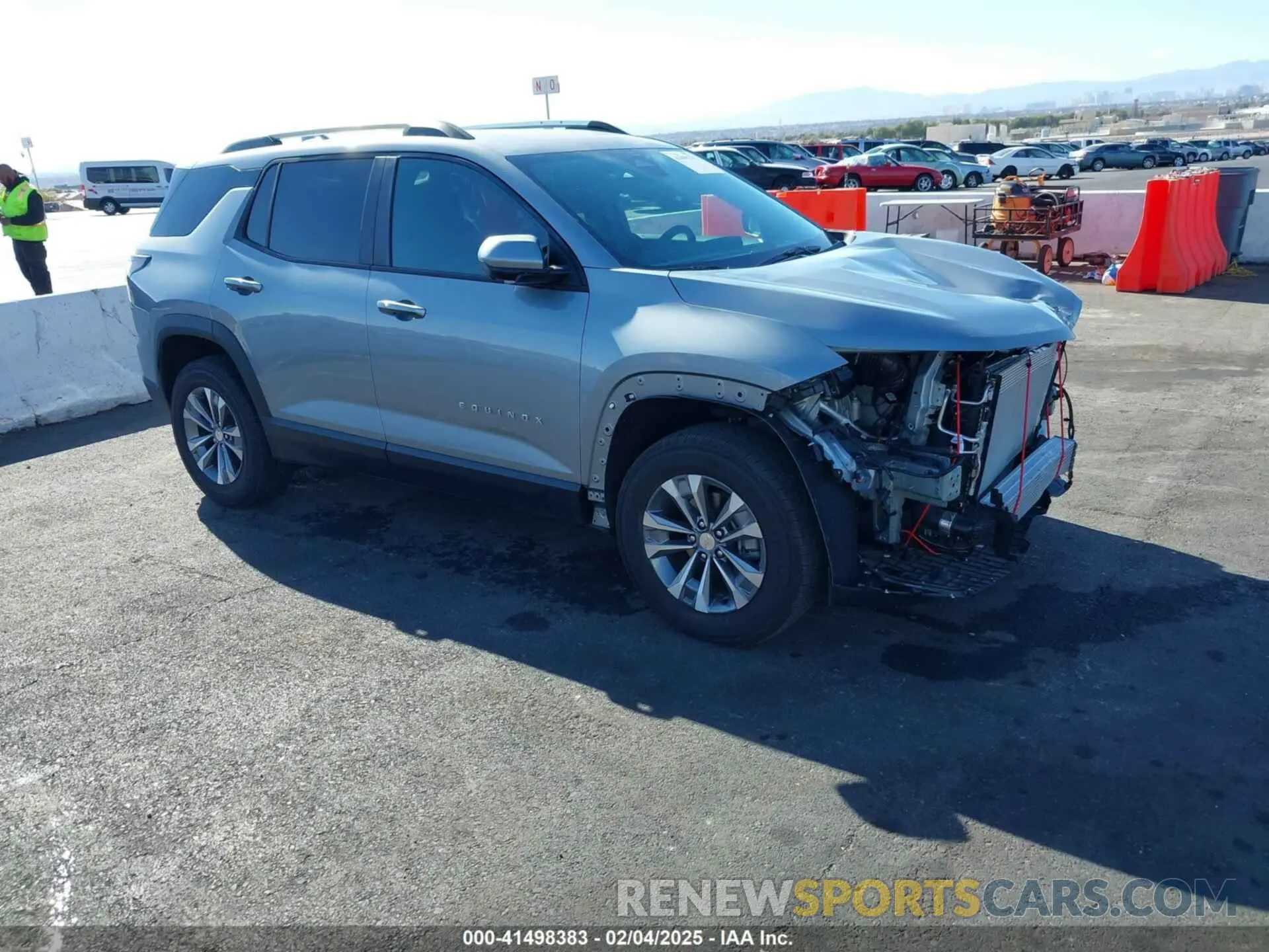 1 fotografías del automóvil dañado 3GNAXHEG3SL110879 CHEVROLET EQUINOX 2025