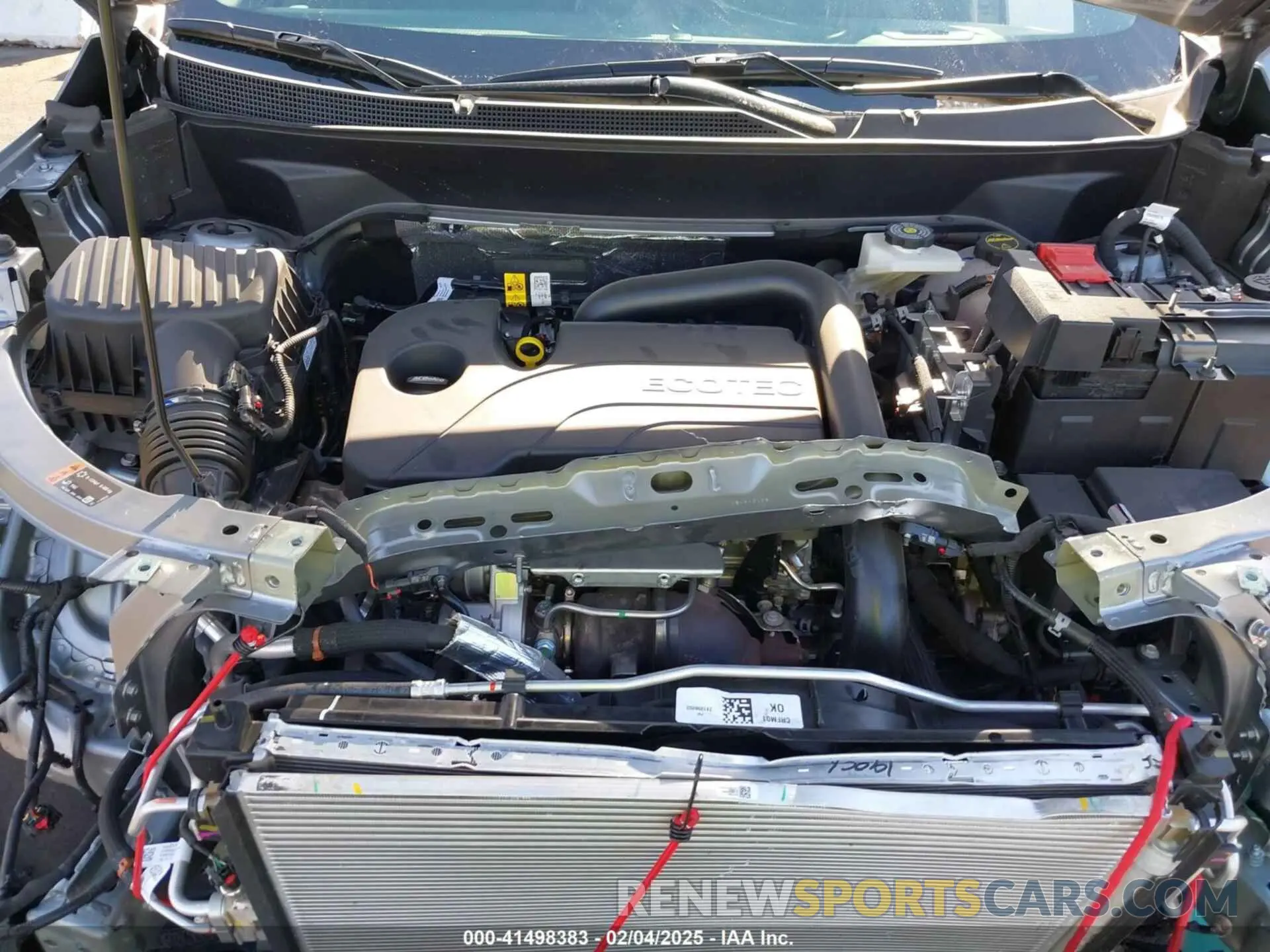 10 fotografías del automóvil dañado 3GNAXHEG3SL110879 CHEVROLET EQUINOX 2025