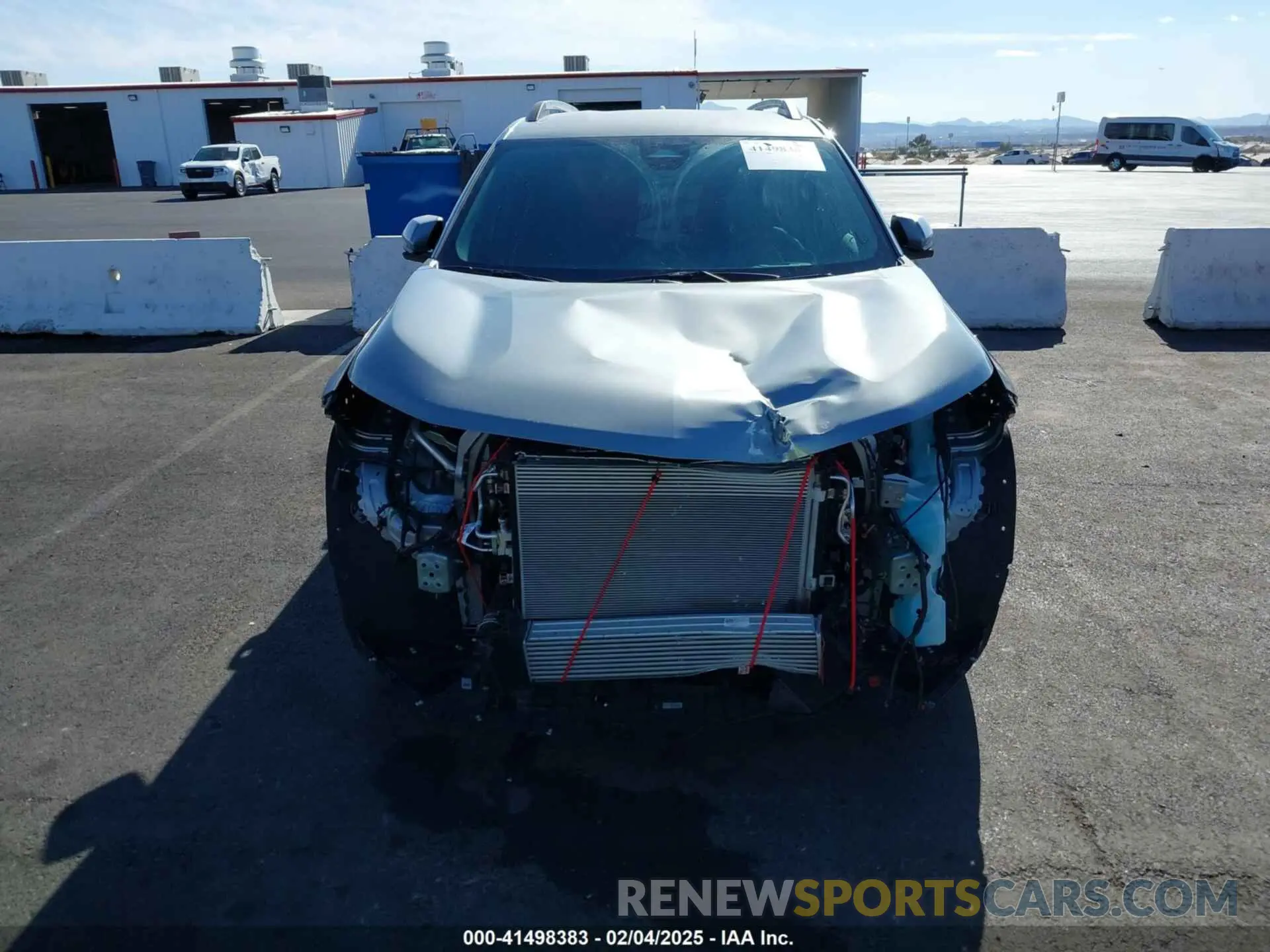 13 fotografías del automóvil dañado 3GNAXHEG3SL110879 CHEVROLET EQUINOX 2025