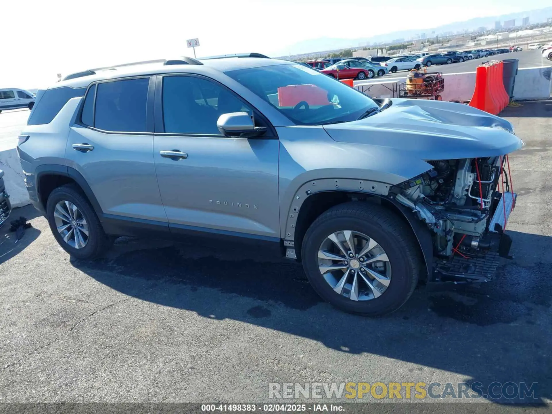 19 fotografías del automóvil dañado 3GNAXHEG3SL110879 CHEVROLET EQUINOX 2025