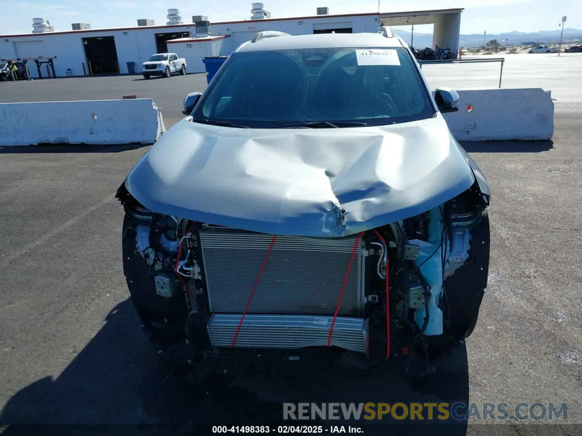 6 fotografías del automóvil dañado 3GNAXHEG3SL110879 CHEVROLET EQUINOX 2025