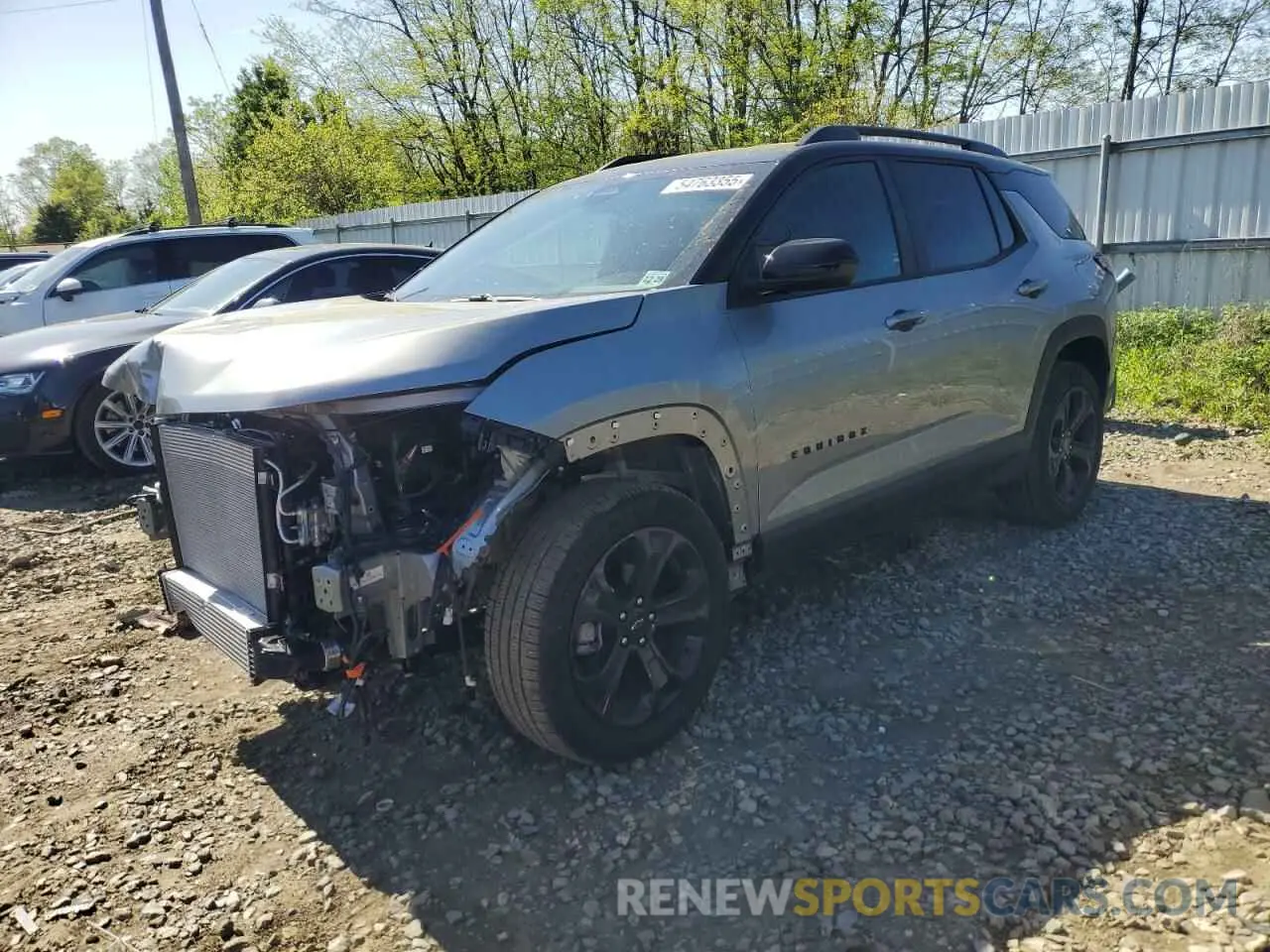 1 fotografías del automóvil dañado 3GNAXHEG3SL182942 CHEVROLET EQUINOX 2025