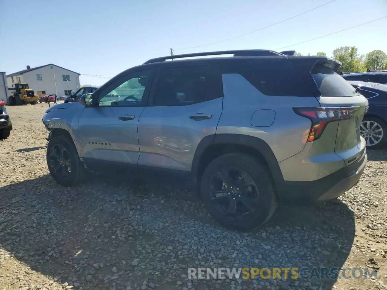 2 fotografías del automóvil dañado 3GNAXHEG3SL182942 CHEVROLET EQUINOX 2025