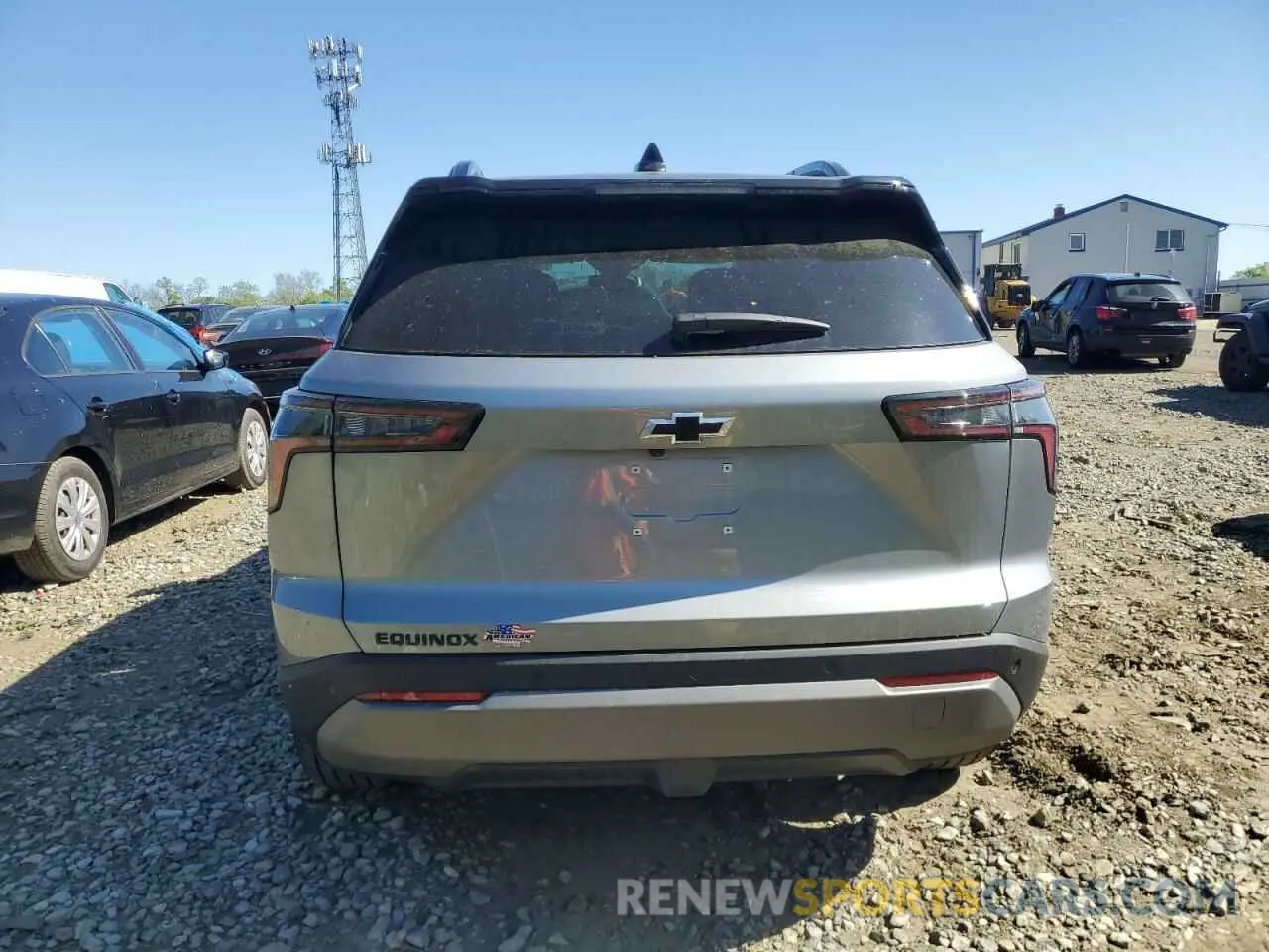 6 fotografías del automóvil dañado 3GNAXHEG3SL182942 CHEVROLET EQUINOX 2025