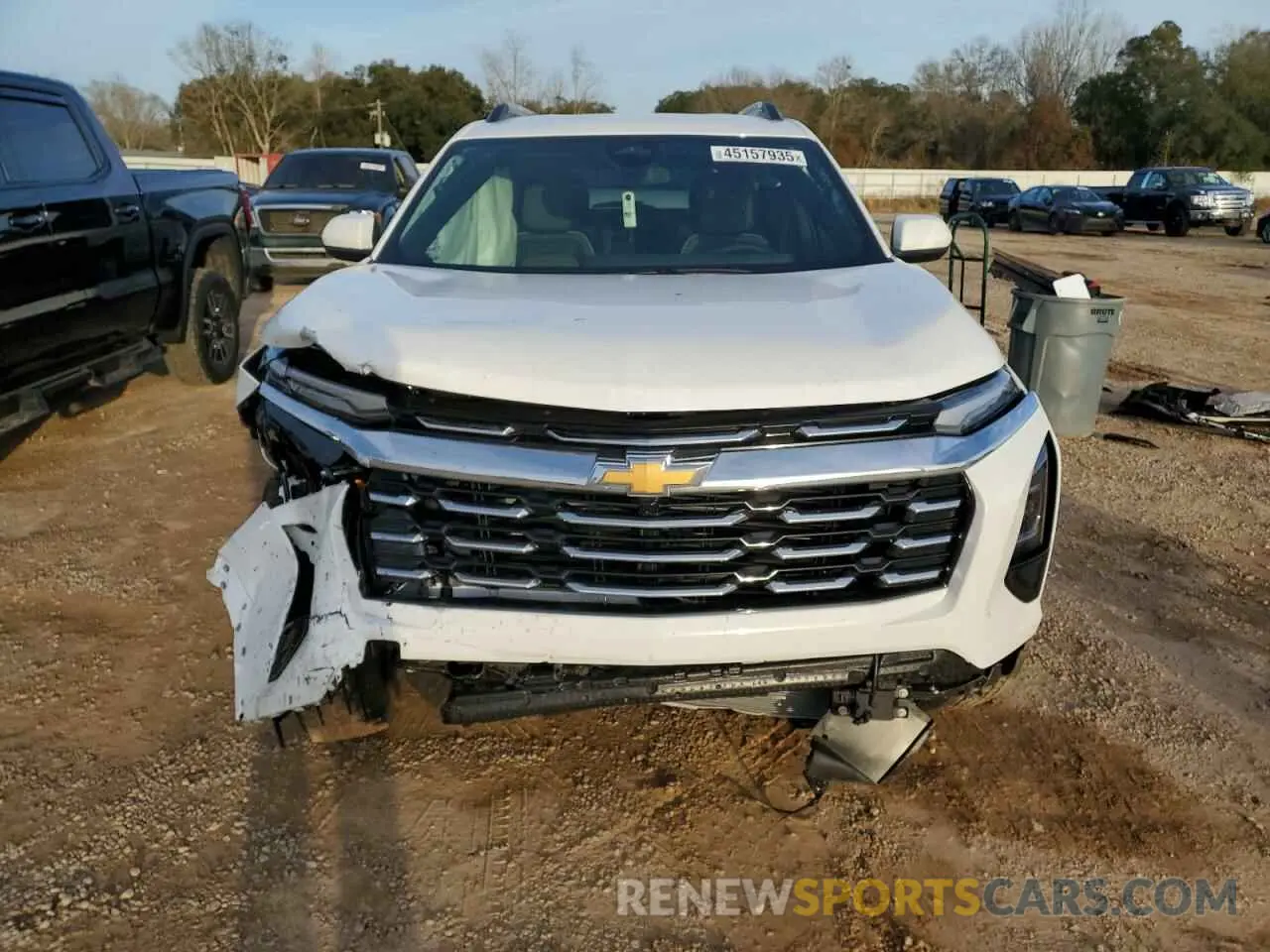5 fotografías del automóvil dañado 3GNAXHEG3SL256912 CHEVROLET EQUINOX 2025