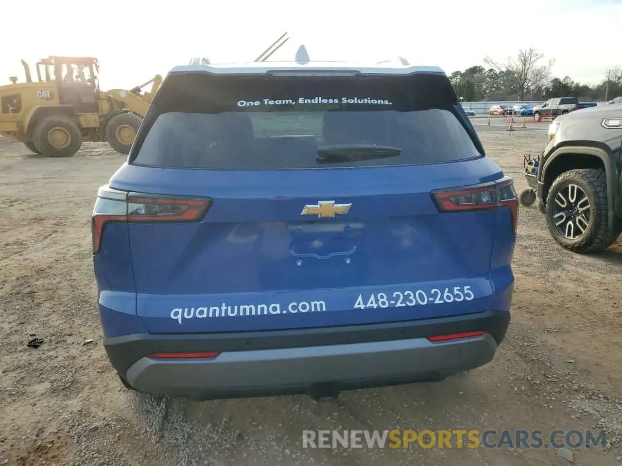 6 fotografías del automóvil dañado 3GNAXHEG3SL256912 CHEVROLET EQUINOX 2025