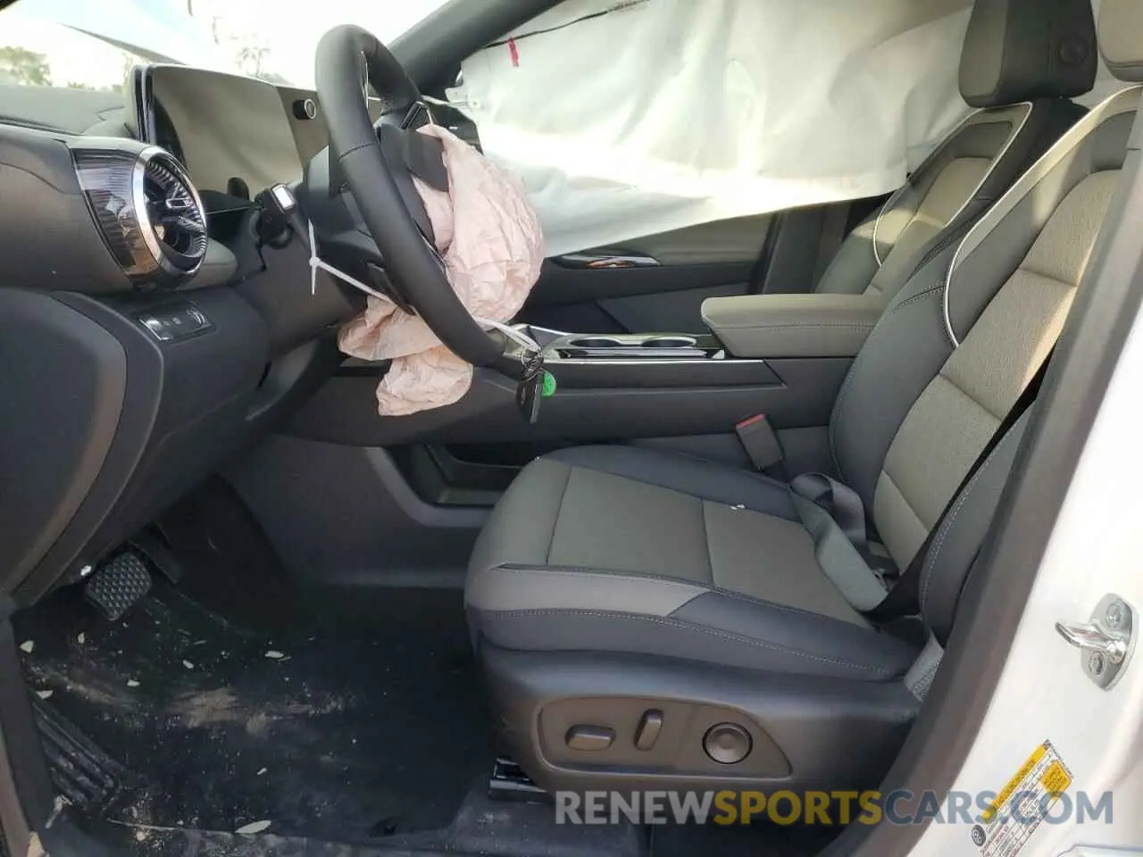7 fotografías del automóvil dañado 3GNAXHEG3SL256912 CHEVROLET EQUINOX 2025
