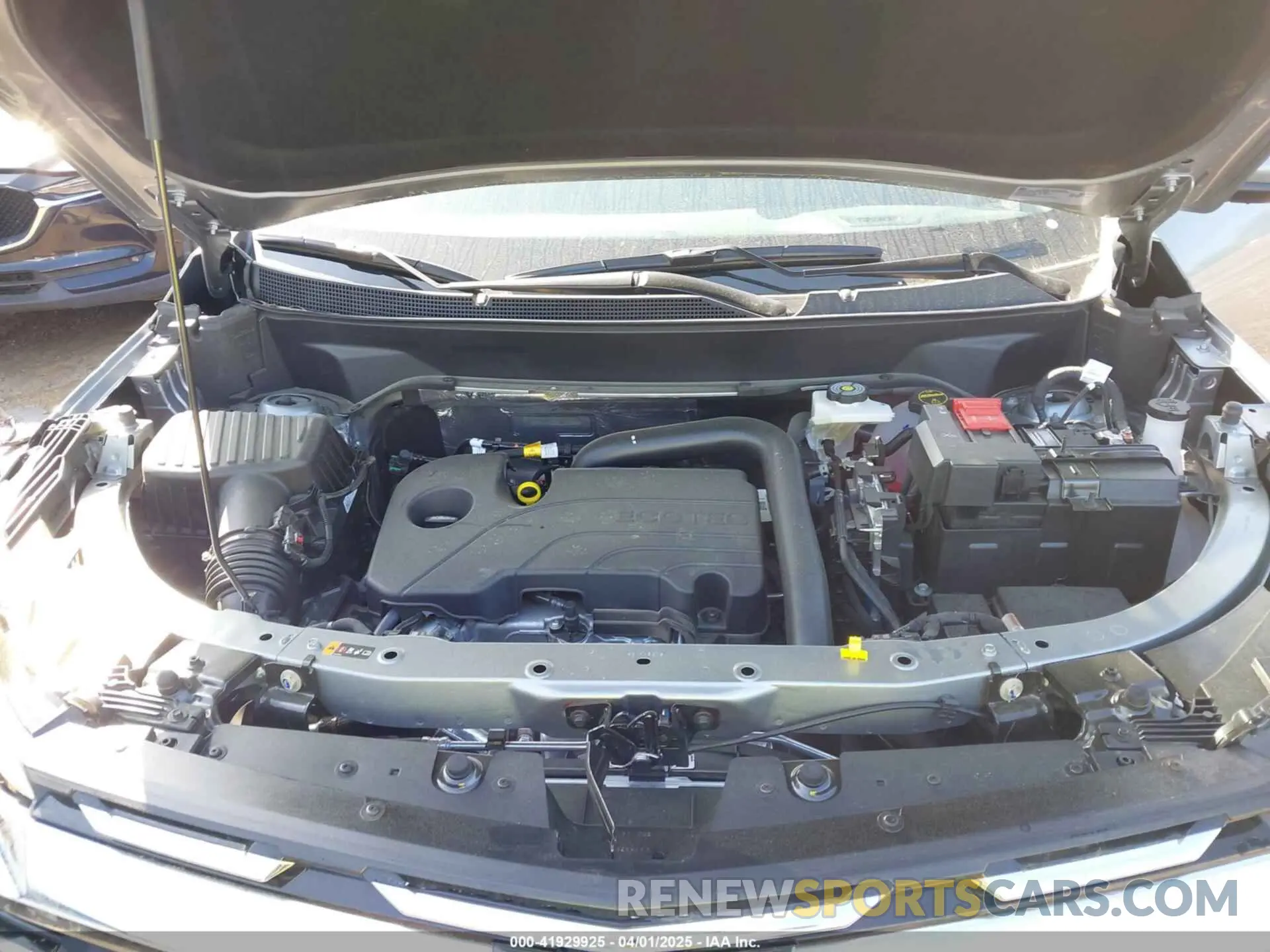 10 fotografías del automóvil dañado 3GNAXHEG3SL266596 CHEVROLET EQUINOX 2025