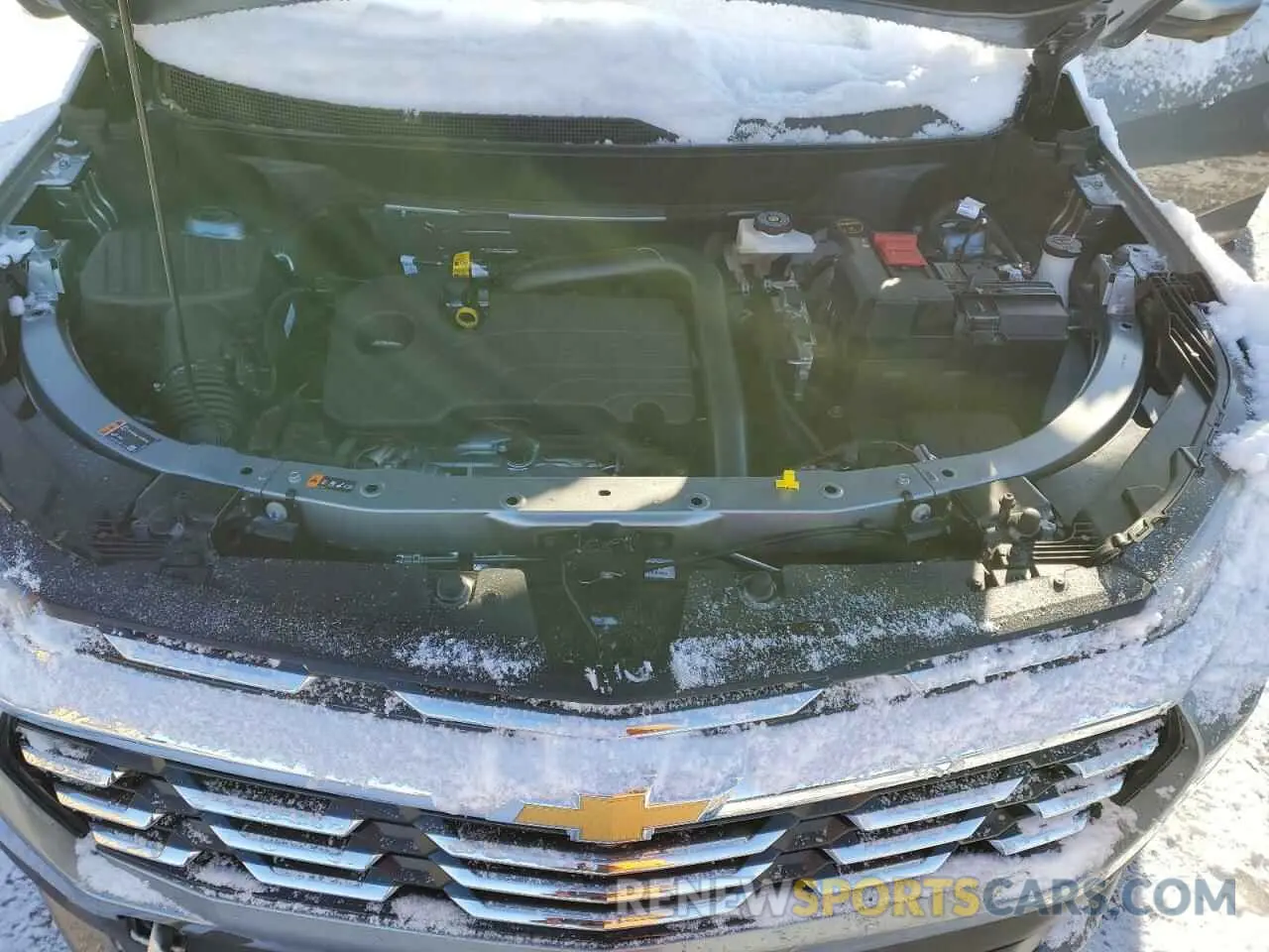 12 fotografías del automóvil dañado 3GNAXHEG4SL103195 CHEVROLET EQUINOX 2025