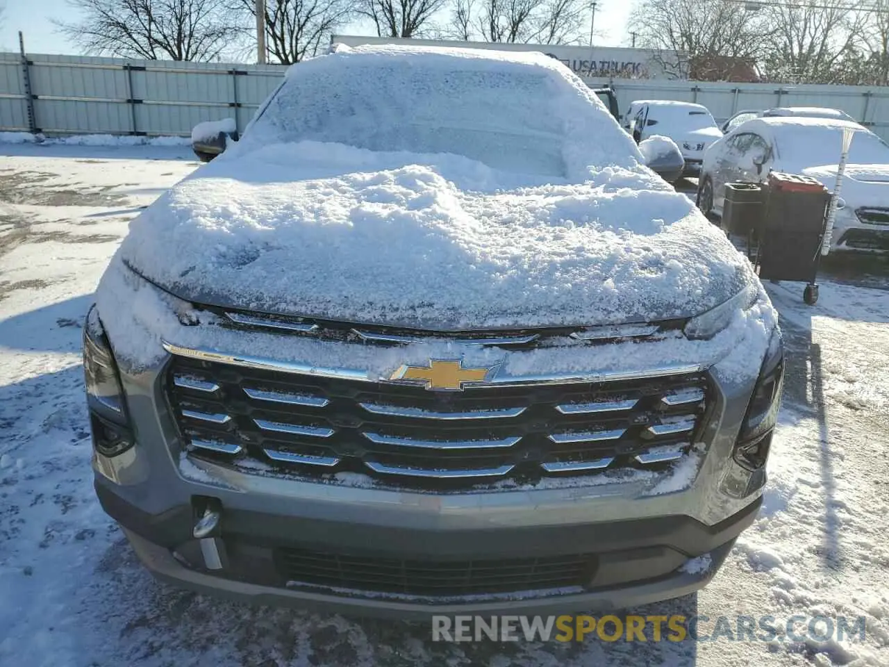5 fotografías del automóvil dañado 3GNAXHEG4SL103195 CHEVROLET EQUINOX 2025