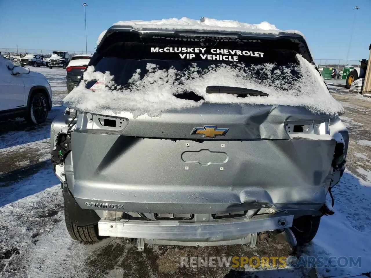 6 fotografías del automóvil dañado 3GNAXHEG4SL103195 CHEVROLET EQUINOX 2025