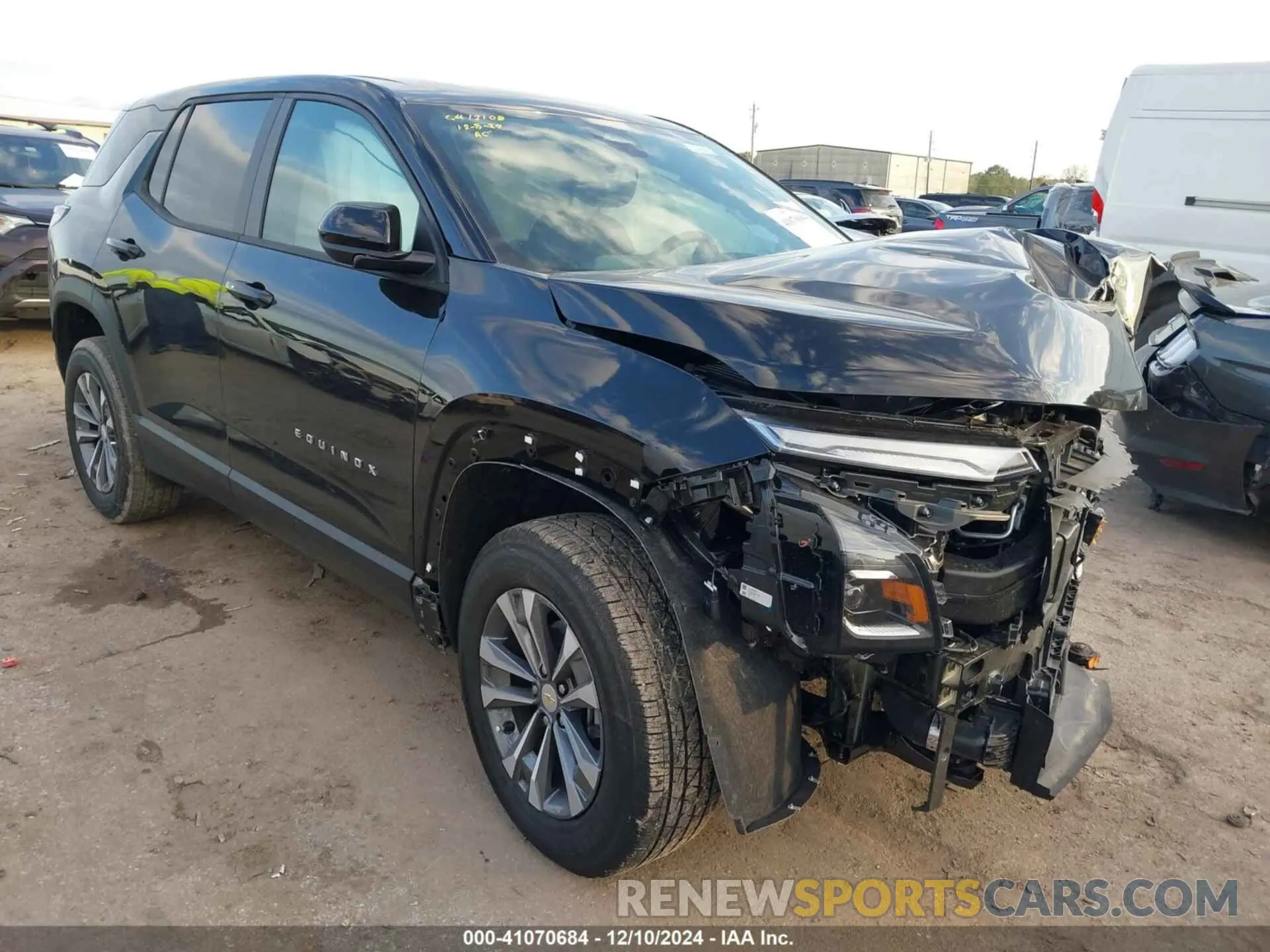 1 fotografías del automóvil dañado 3GNAXHEG4SL175269 CHEVROLET EQUINOX 2025