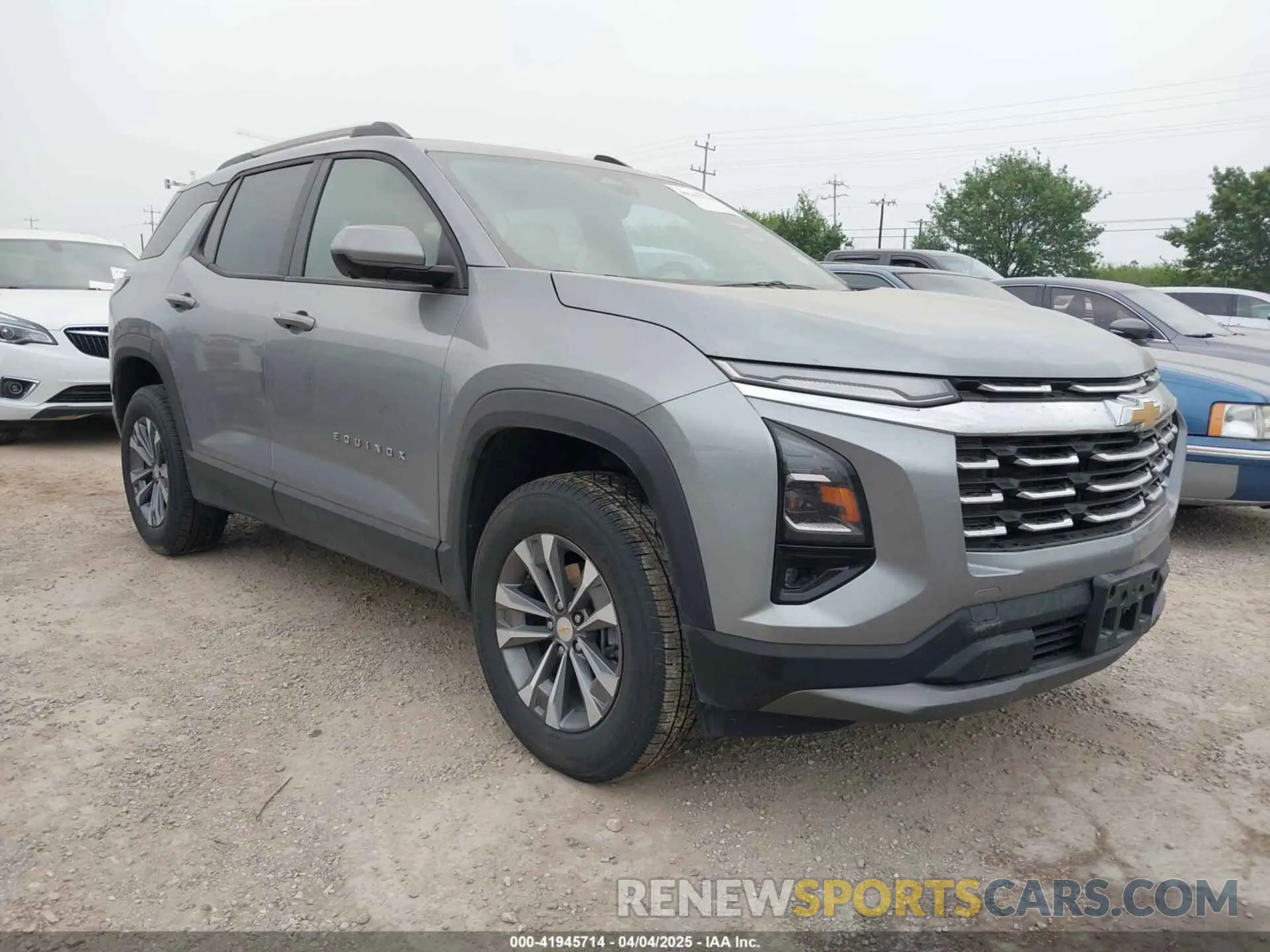 1 fotografías del automóvil dañado 3GNAXHEG4SL209744 CHEVROLET EQUINOX 2025