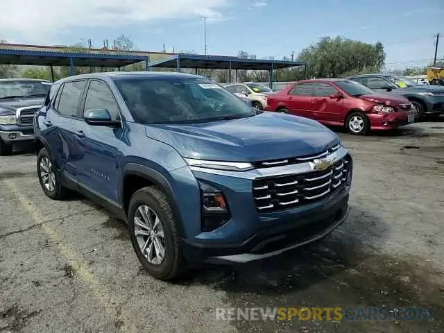 14 fotografías del automóvil dañado 3GNAXHEG4SL242811 CHEVROLET EQUINOX 2025