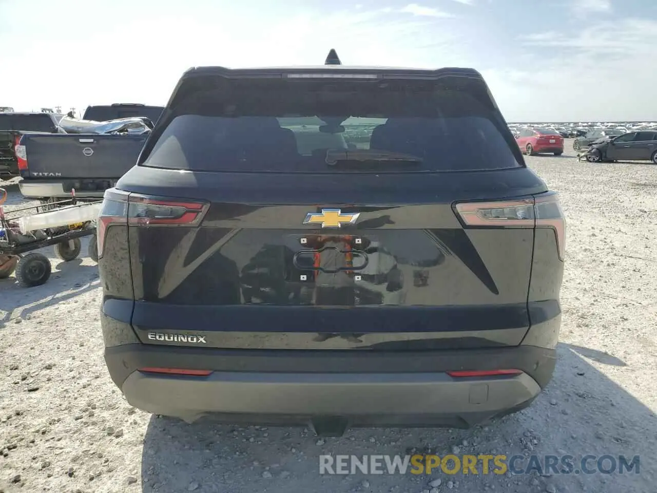 6 fotografías del automóvil dañado 3GNAXHEG4SL248513 CHEVROLET EQUINOX 2025