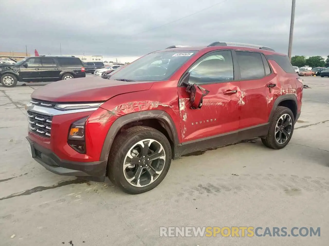 1 fotografías del automóvil dañado 3GNAXHEG5SL150512 CHEVROLET EQUINOX 2025