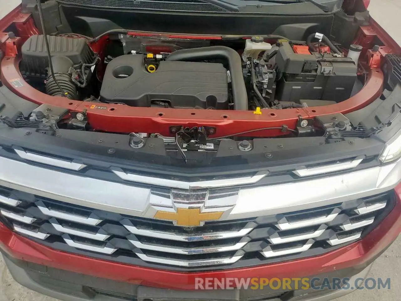 12 fotografías del automóvil dañado 3GNAXHEG5SL150512 CHEVROLET EQUINOX 2025