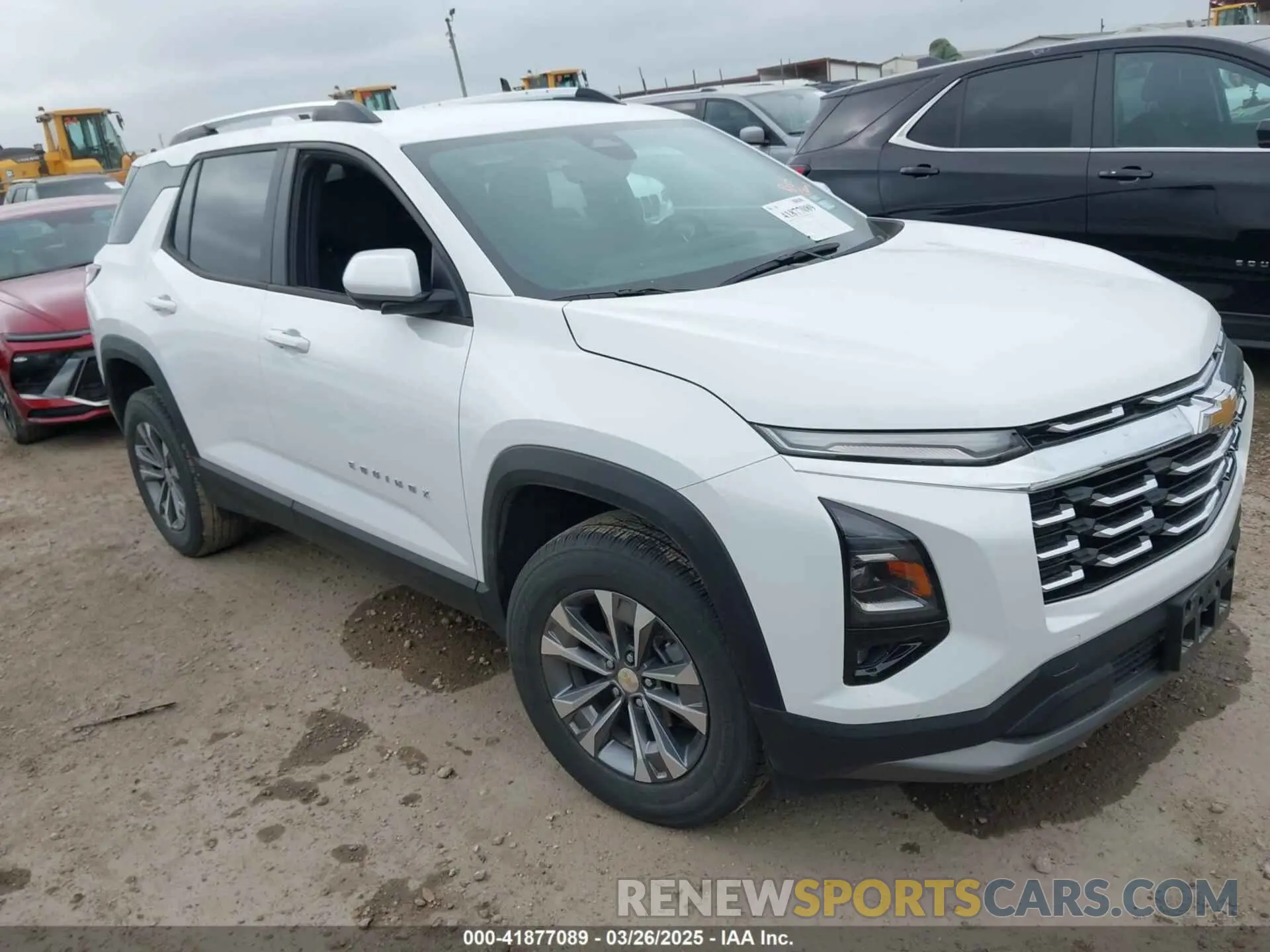1 fotografías del automóvil dañado 3GNAXHEG5SL210787 CHEVROLET EQUINOX 2025