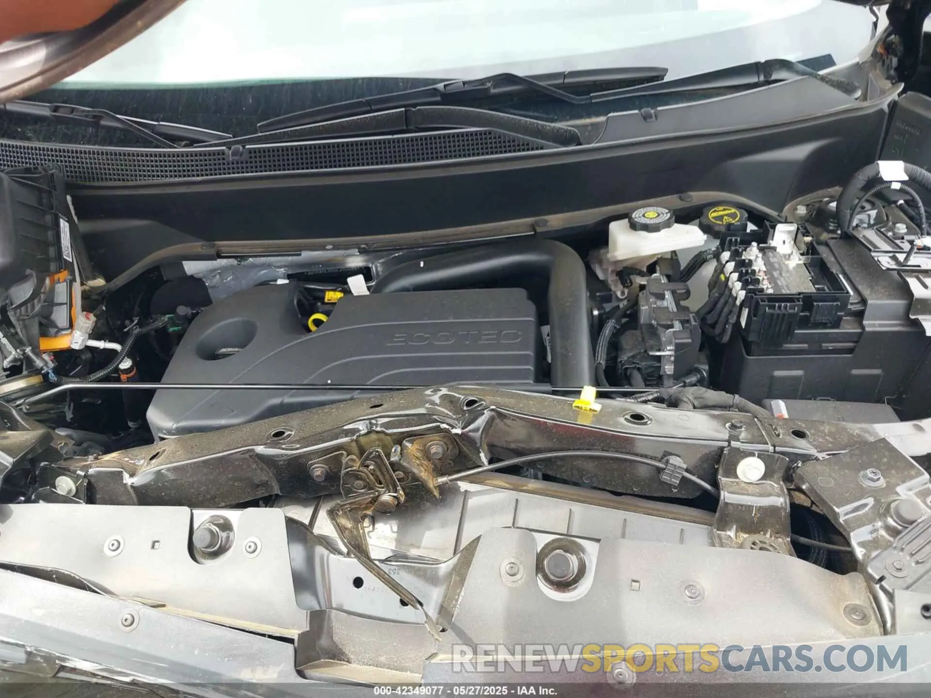 10 fotografías del automóvil dañado 3GNAXHEG5SL260086 CHEVROLET EQUINOX 2025